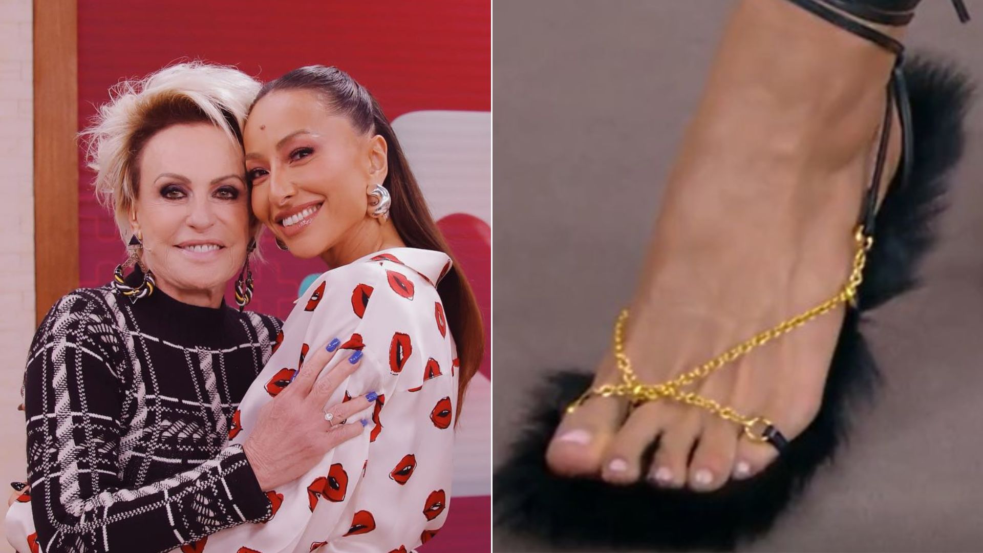 Saiba o valor da sandália de Sabrina Sato que surpreendeu Ana Maria Braga