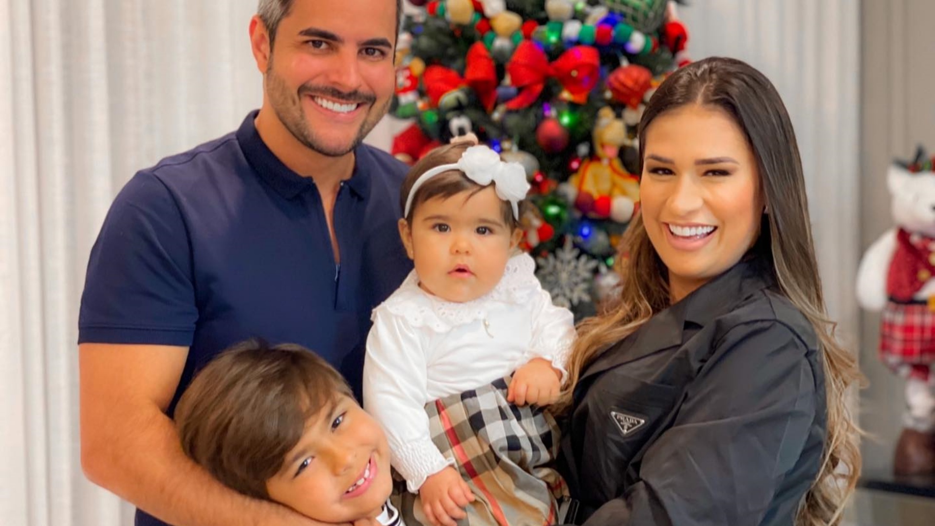 Com fotos da família, Simone Mendes comemora aniversário do marido: “Fiz a escolha certa”
