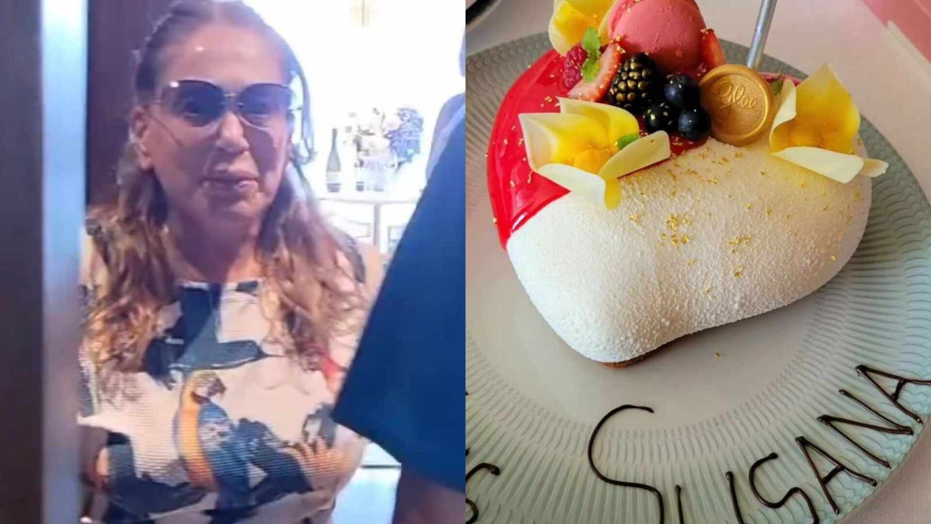 Susana Vieira celebra 81 anos com luxo e sofisticação em Portugal: ”Linda surpresa”