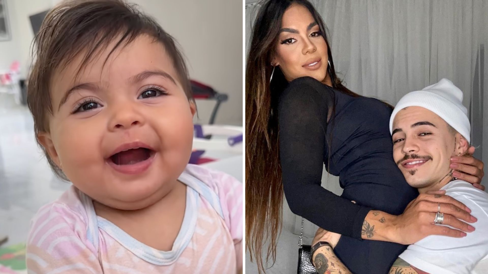 Os ataques cruéis e inaceitáveis contra Pietra, filha de Biel e Tays Reis