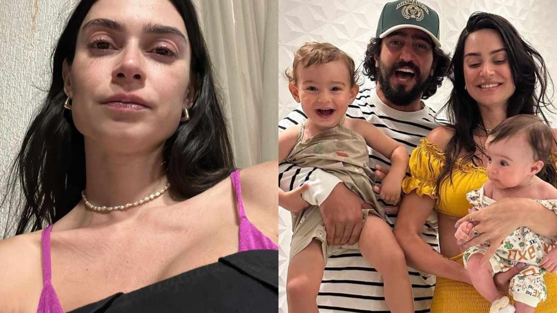 Thaila Ayala se tranca e fica isolada dos filhos: ”Estou doente”