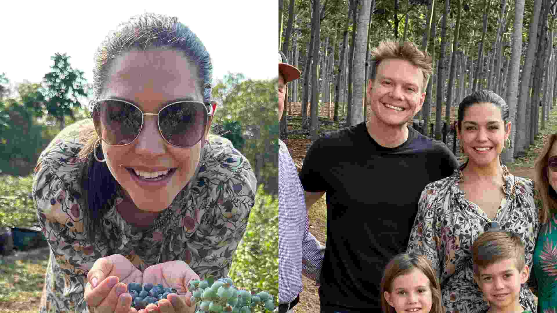 Thais Fersoza abre álbum de fotos de passeio em família na natureza