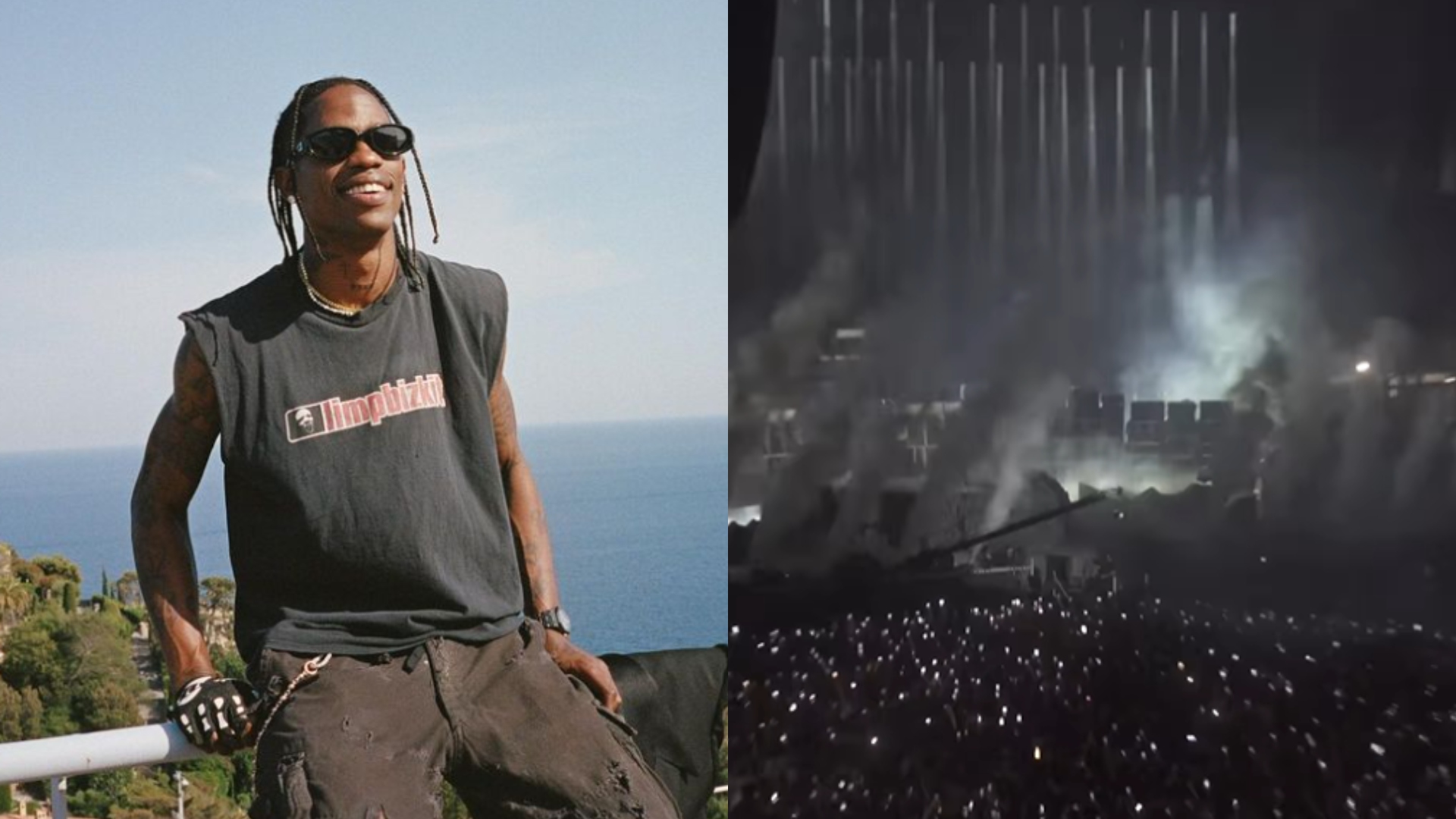 Show de Travis Scott estremece Roma fazendo moradores confundir com terremoto