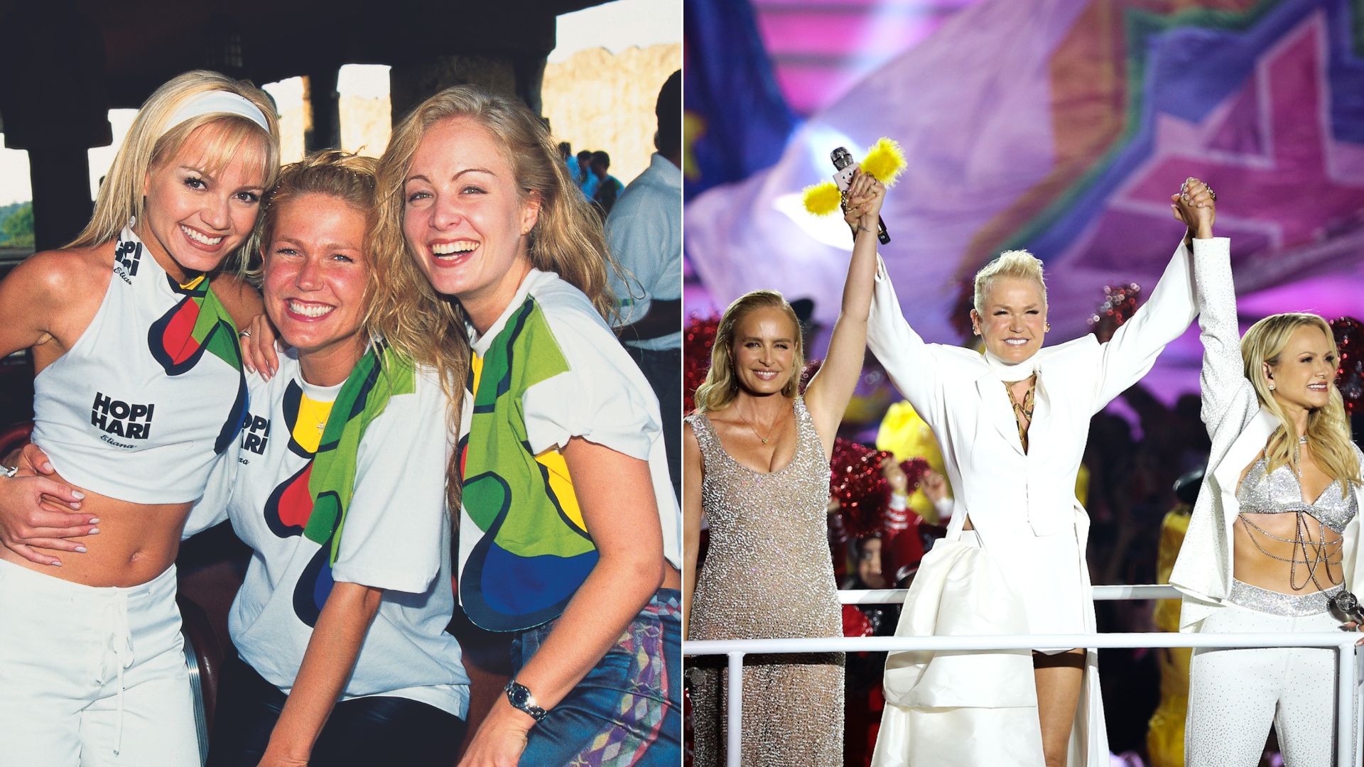 Xuxa, Angelica e Eliana tiveram primeiro encontro há 24 anos; veja fotos