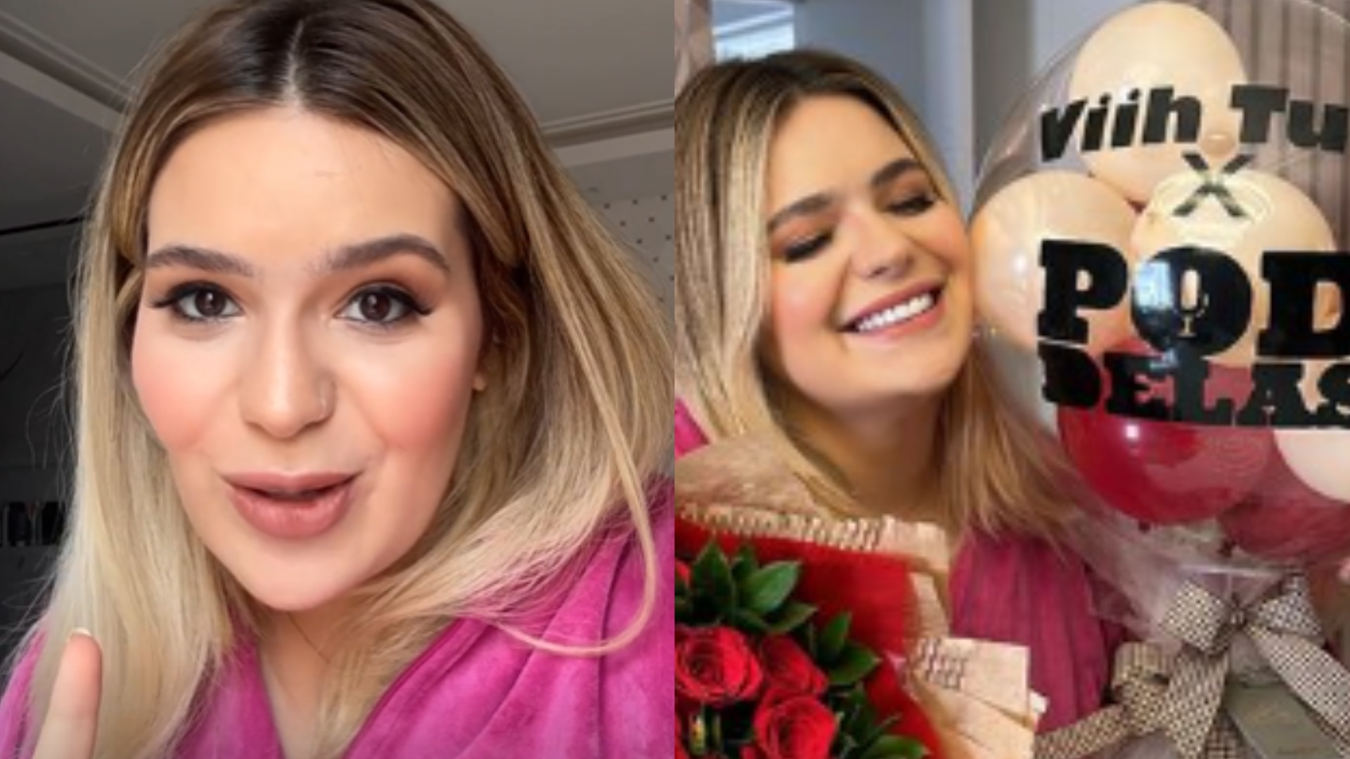 Viih Tube recebe surpresa e comemora o novo emprego: ”Tô muito feliz”