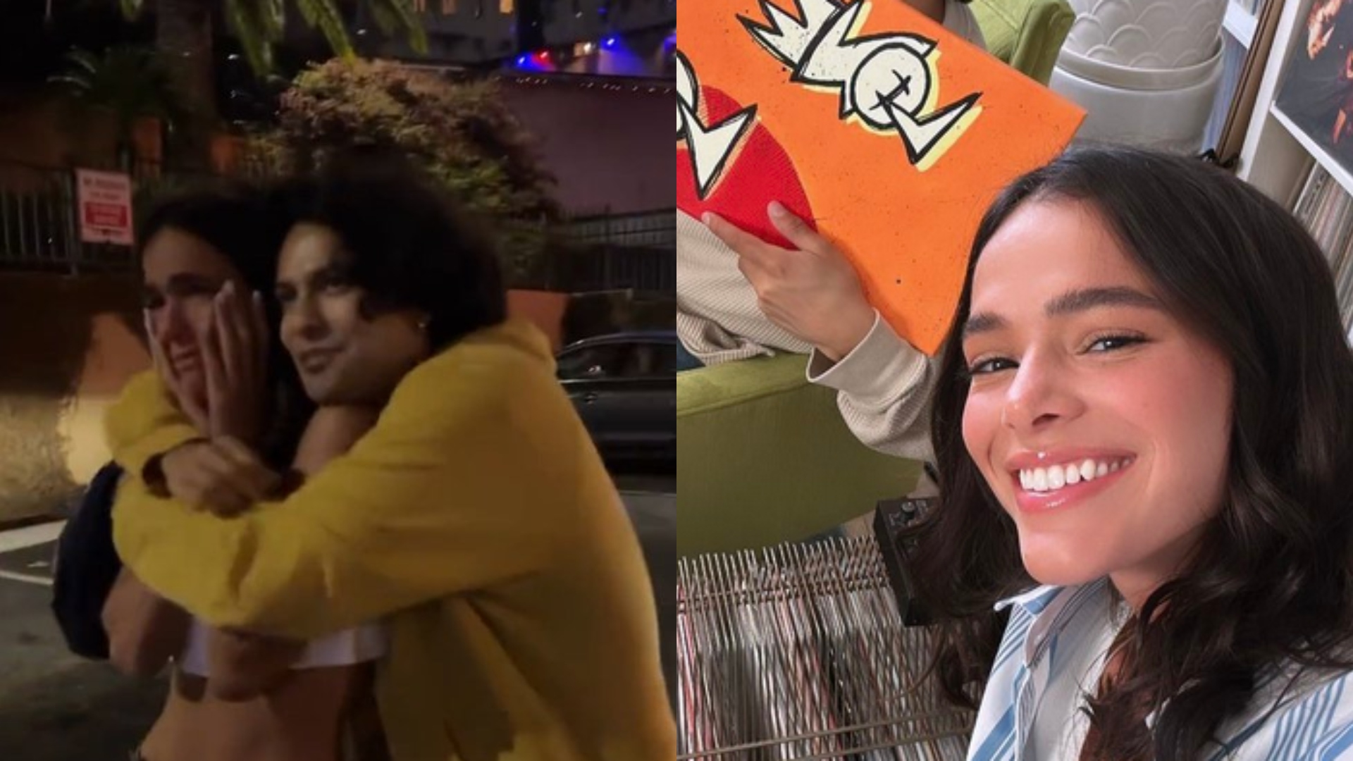 Bruna Marquezine se encontra com Xolo Maridueña dias antes de estreia de filme