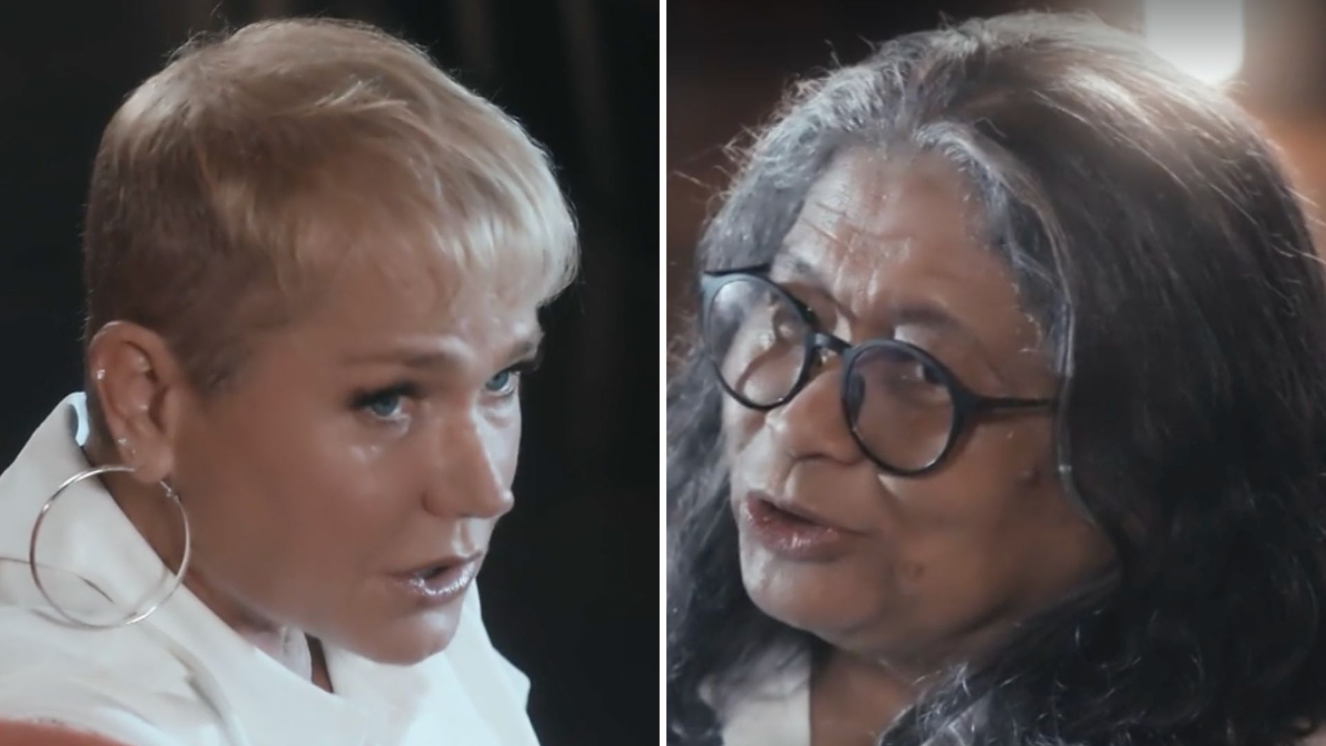 Xuxa joga na cara de Marlene Mattos motivo de rompimento: “Você disse que tinha nojo”