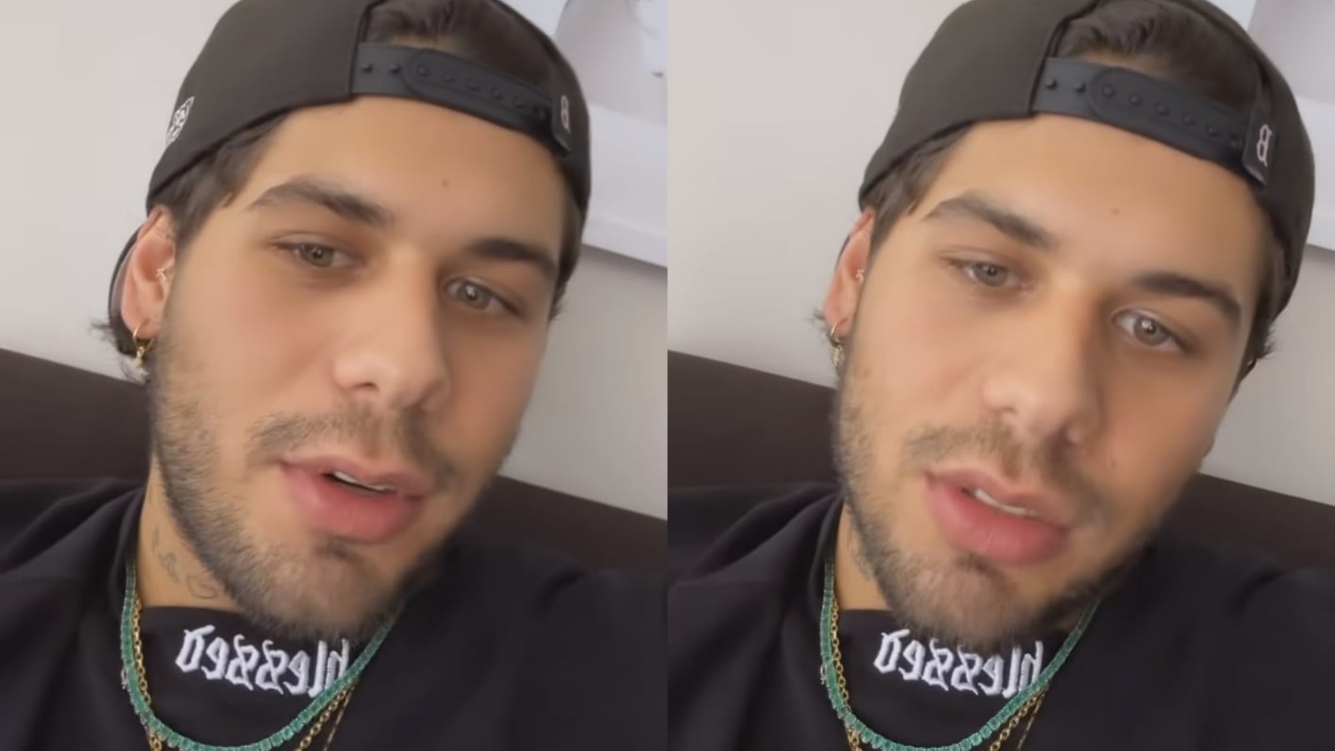 Após ter look criticado, Zé Felipe explica motivo de usar roupas largas