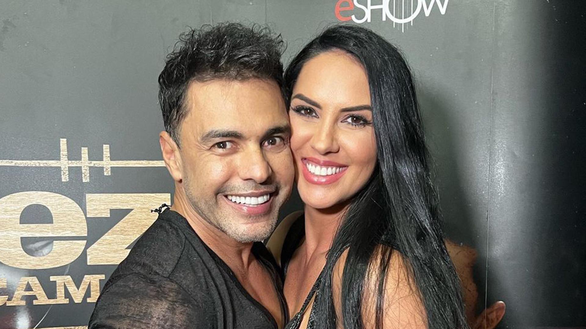 Zezé Di Camargo se livra da gordura no fígado com a ajuda da noiva, Graciele Lacerda