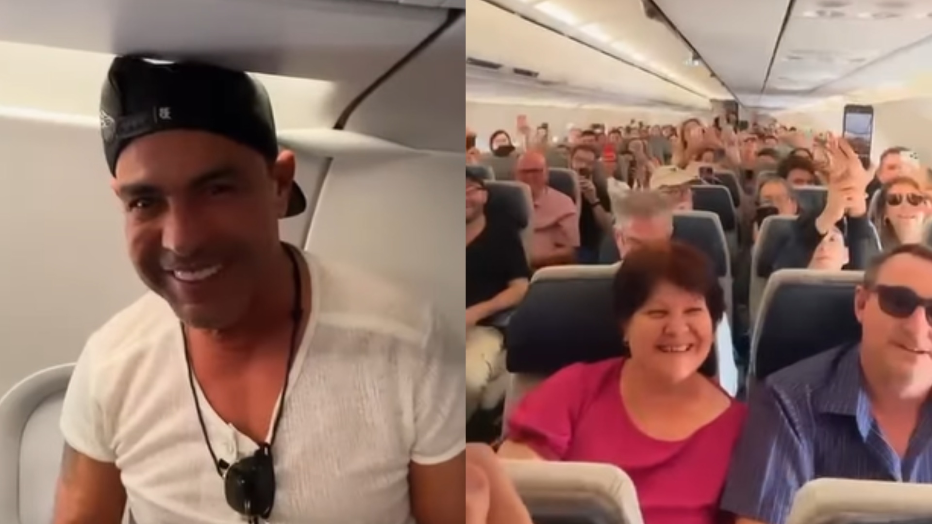 Zezé Di Camargo ganha homenagem em avião: ”É por vocês que existo”