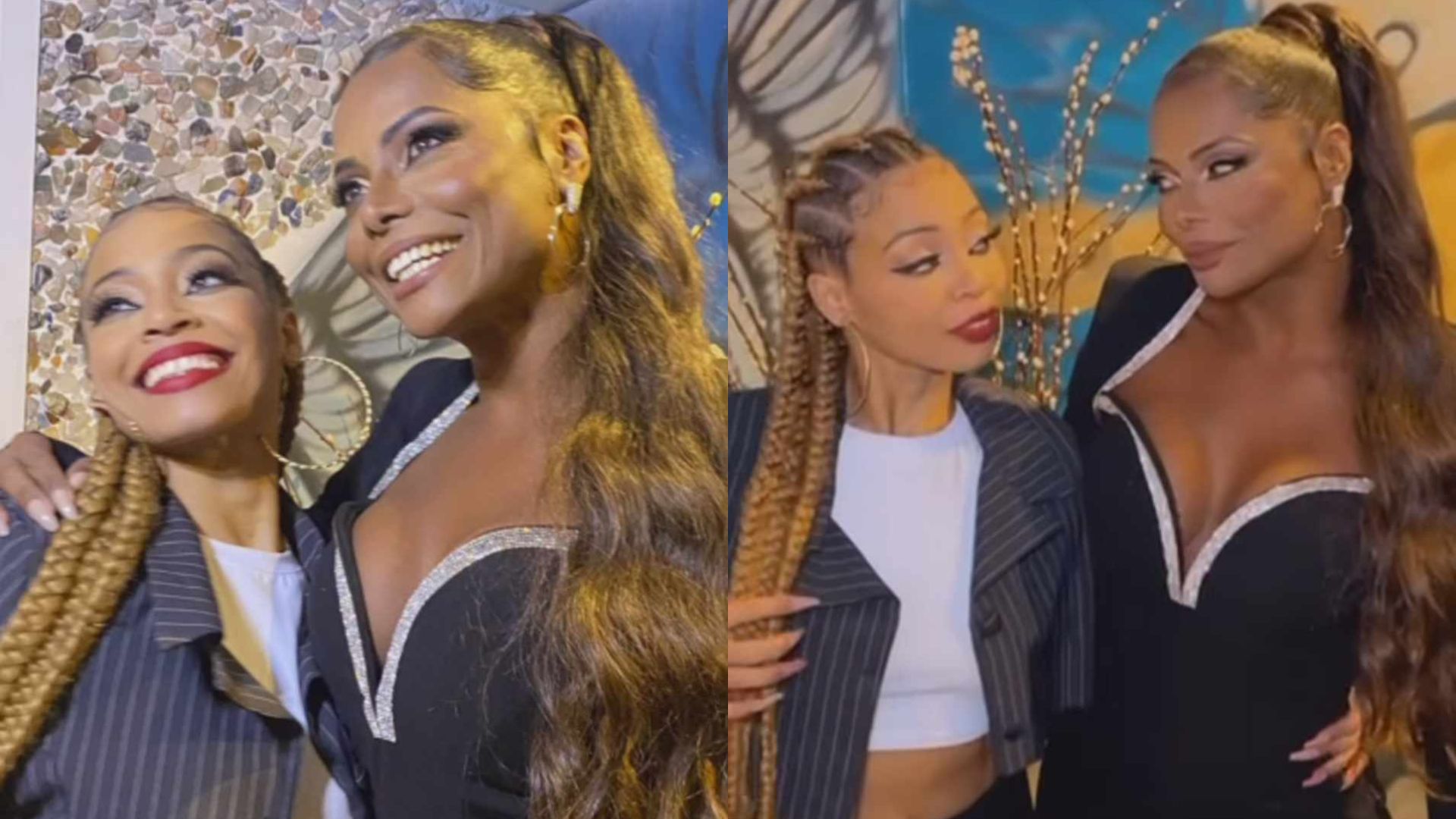 Em reta final de ‘A Fazenda’, Adriana Bombom se declara para Lily Nobre