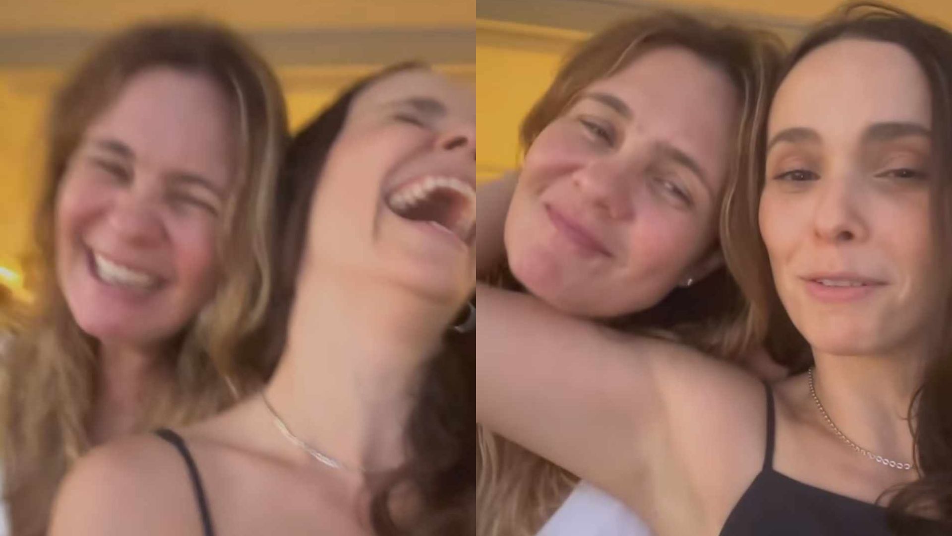 Débora Falabella relembra ‘Avenida Brasil’ no aniversário de Adriana Esteves