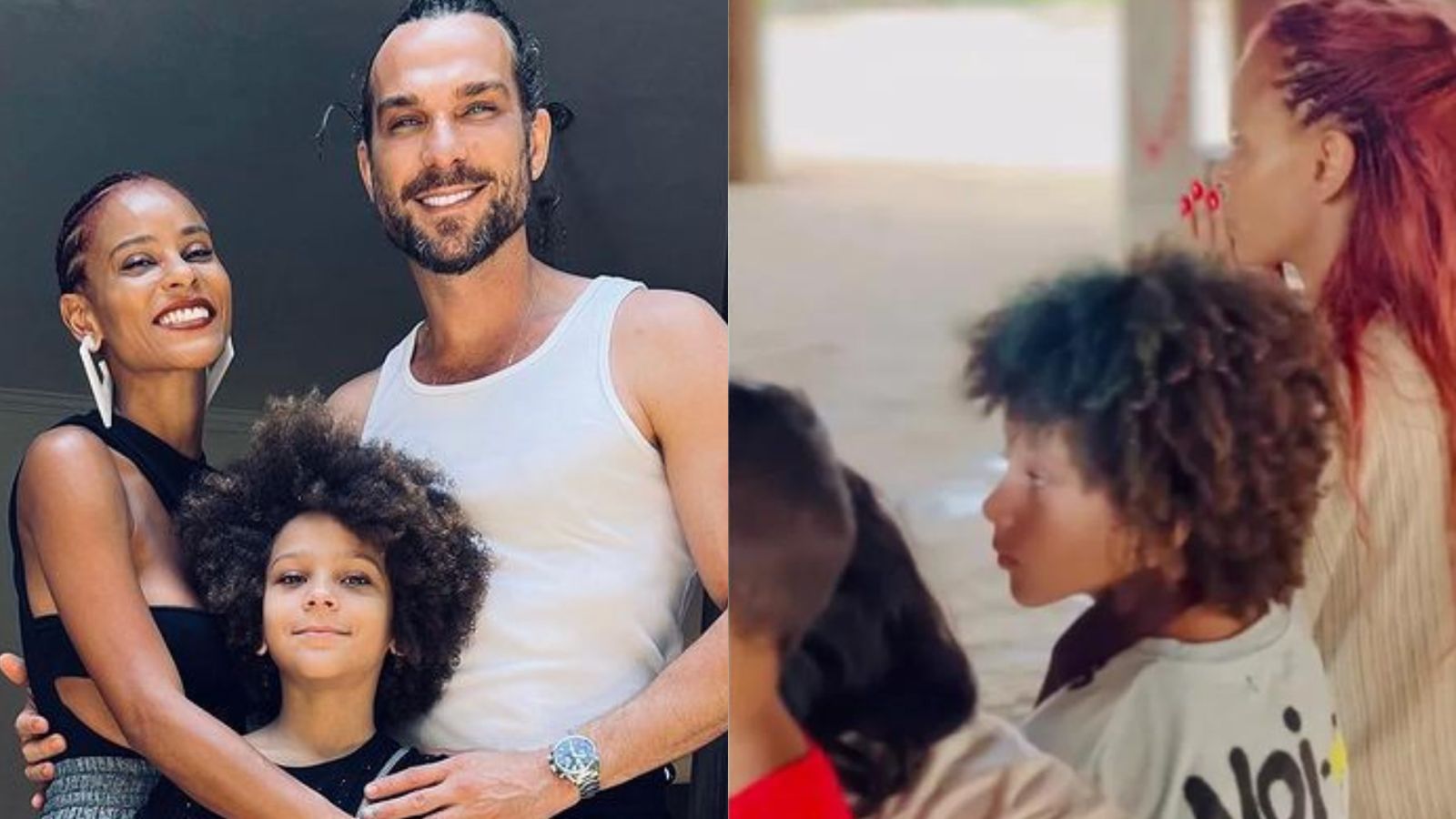 Aline Wirley relata desafios da adaptação do filho aos irmãos adotivos
