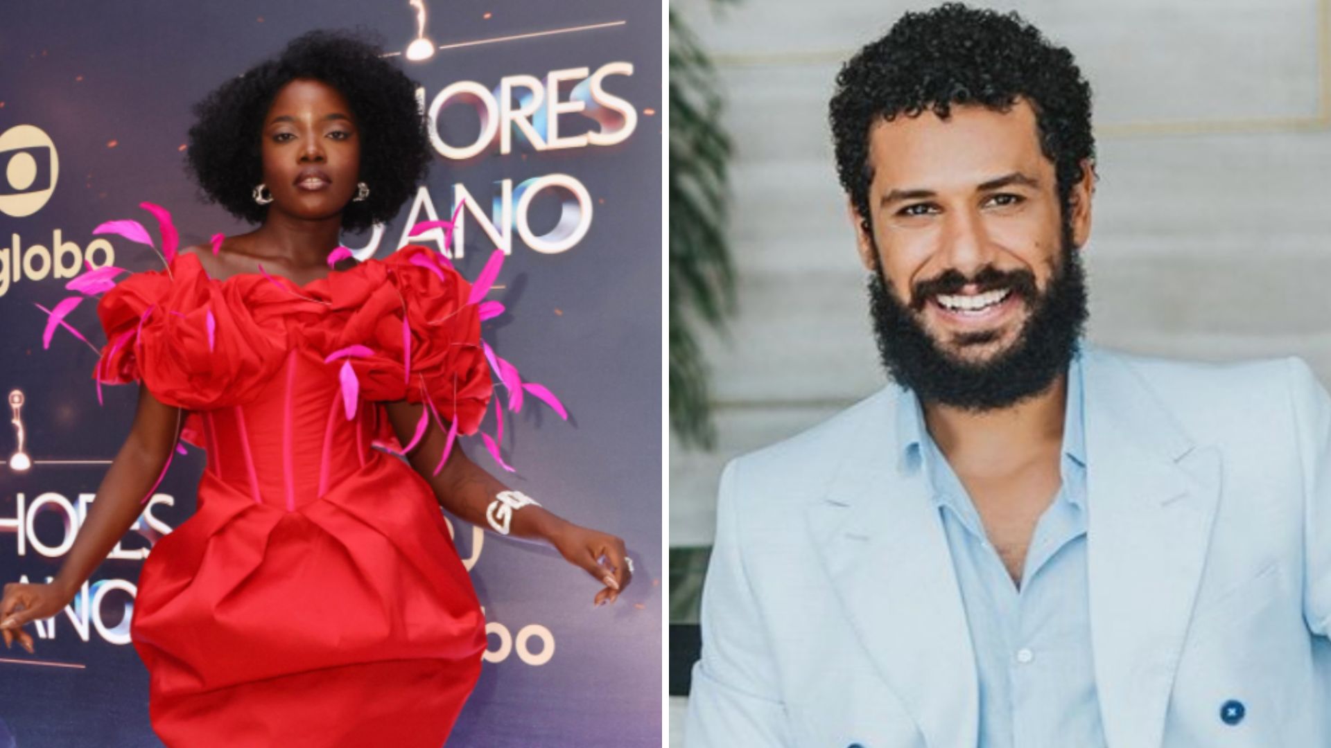 Gente? Prêmio da Globo gera confusão envolvendo Clara Moneke e Amaury Lorenzo