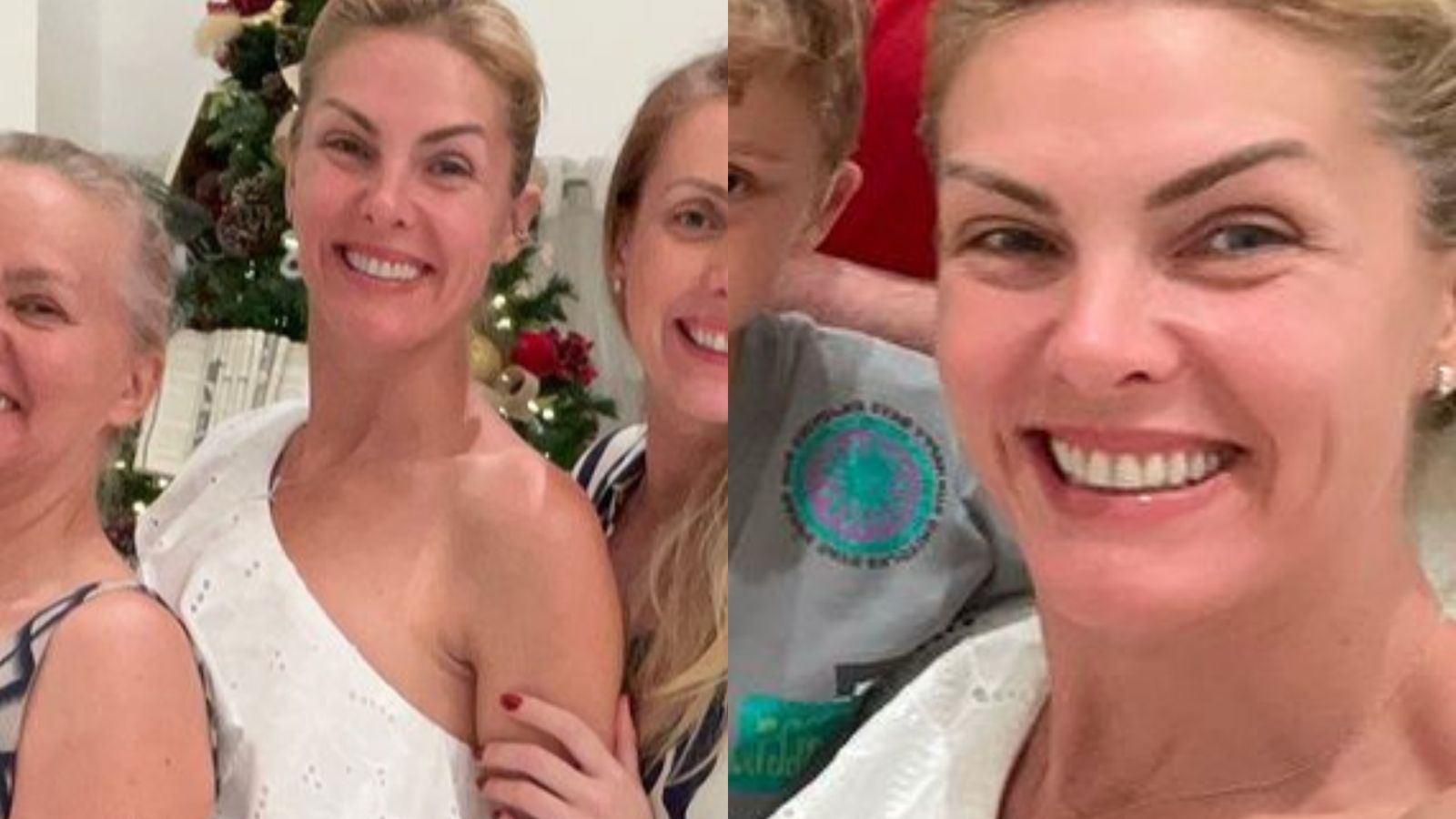 Ana Hickmann agradece apoio da família em ano difícil: “Minha força”