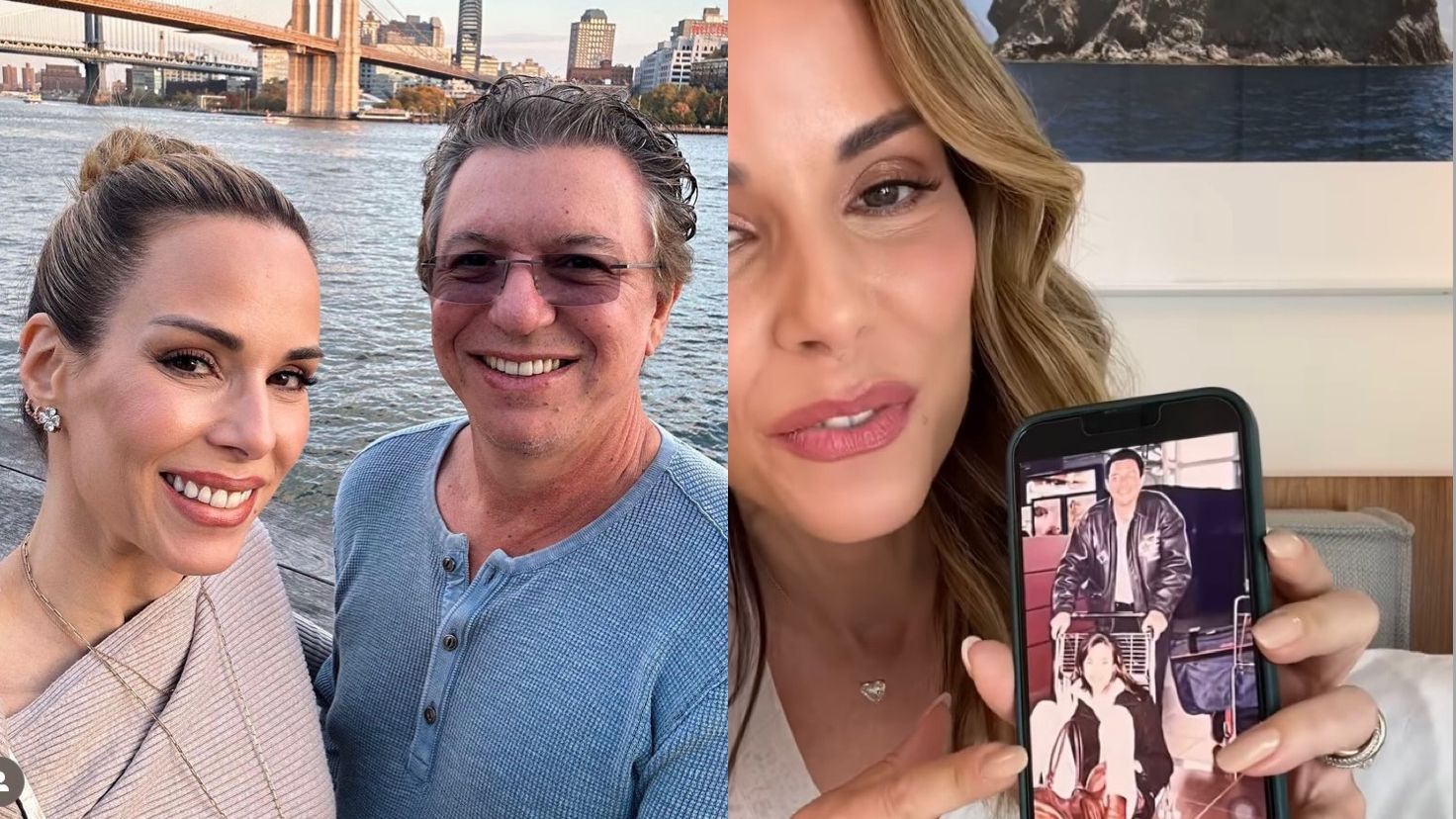 Ana Furtado volta no tempo se declara para Boninho: “Meu herói”