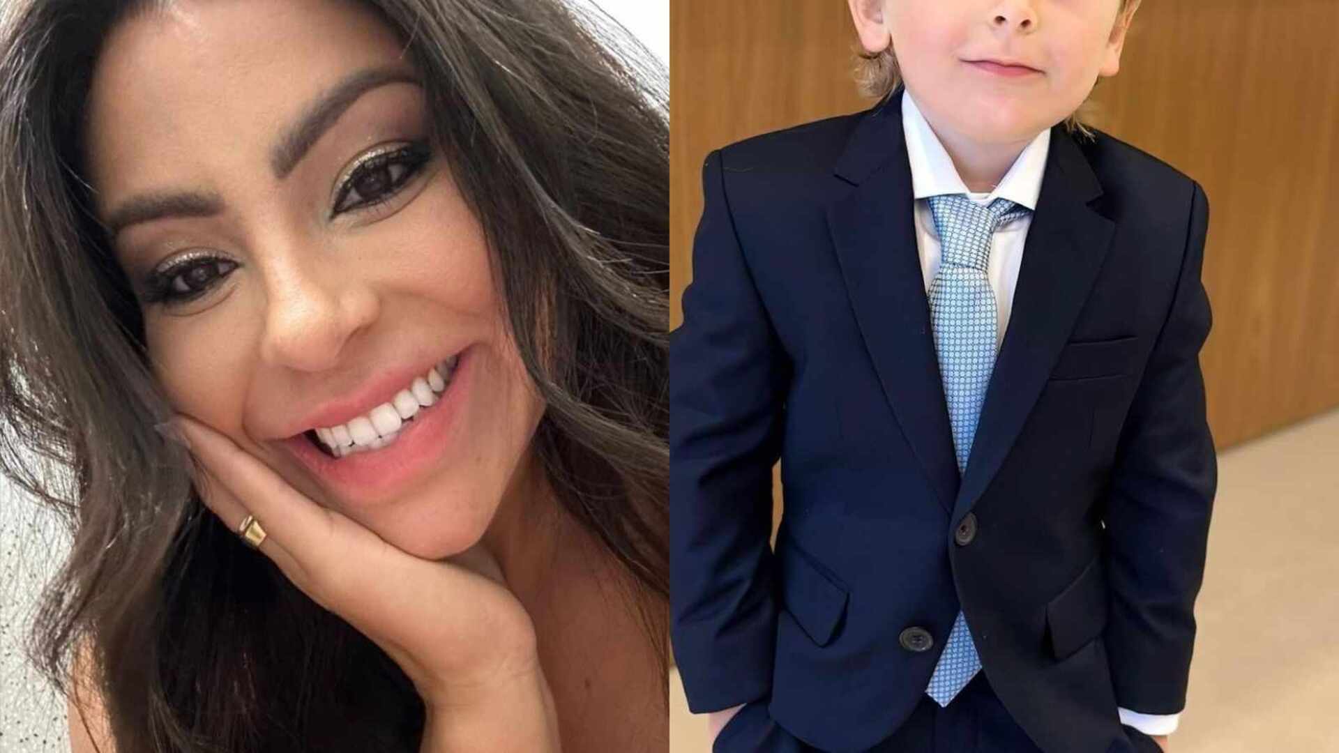Cresceu muito! Andressa Ferreira choca ao mostrar o filho