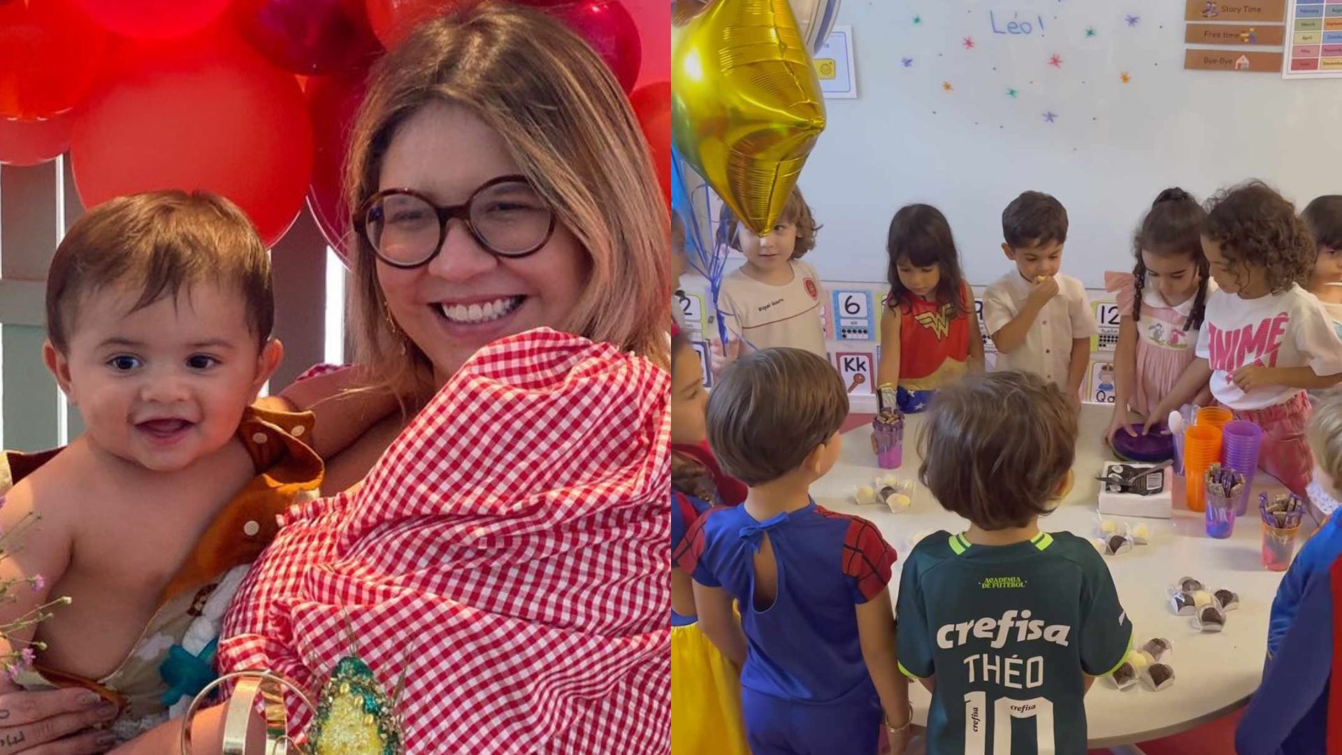 Filho de Marília Mendonça ganha festa de aniversário com amigos da escola