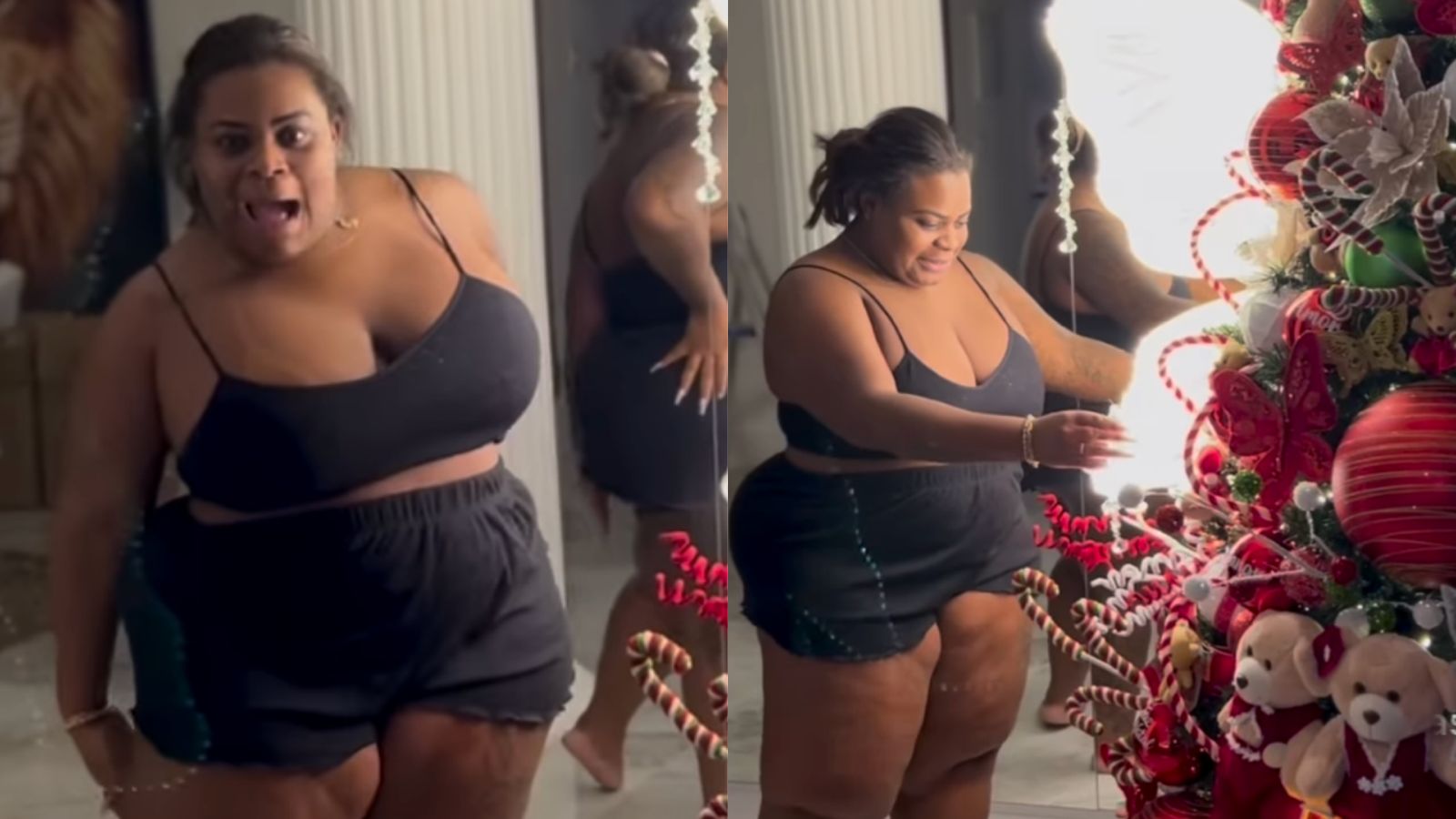 Jojo Todynho impressiona ao exibir decoração diferentona em árvore de Natal