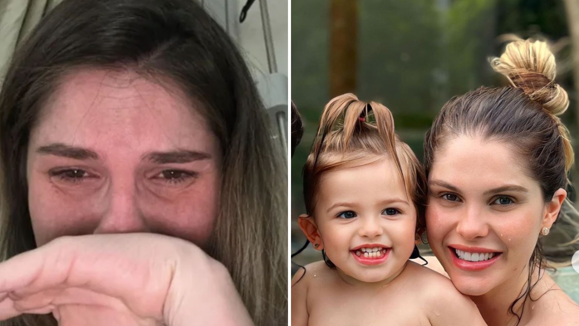 Bárbara Evans revela que filha foi operada às pressas:  “Ouvi um chiado”