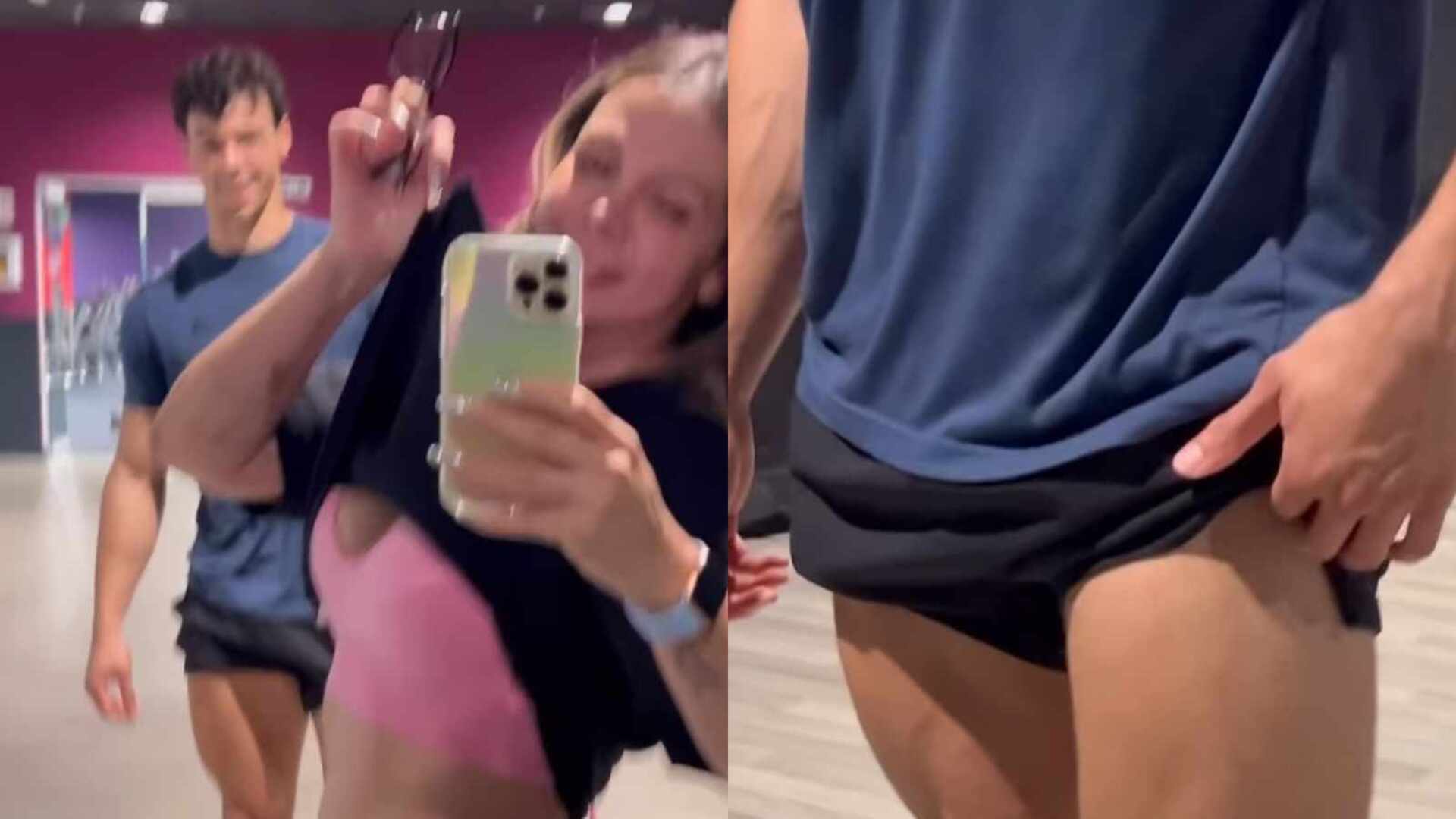 Carla Perez choca ao mostrar pernão musculoso do filho