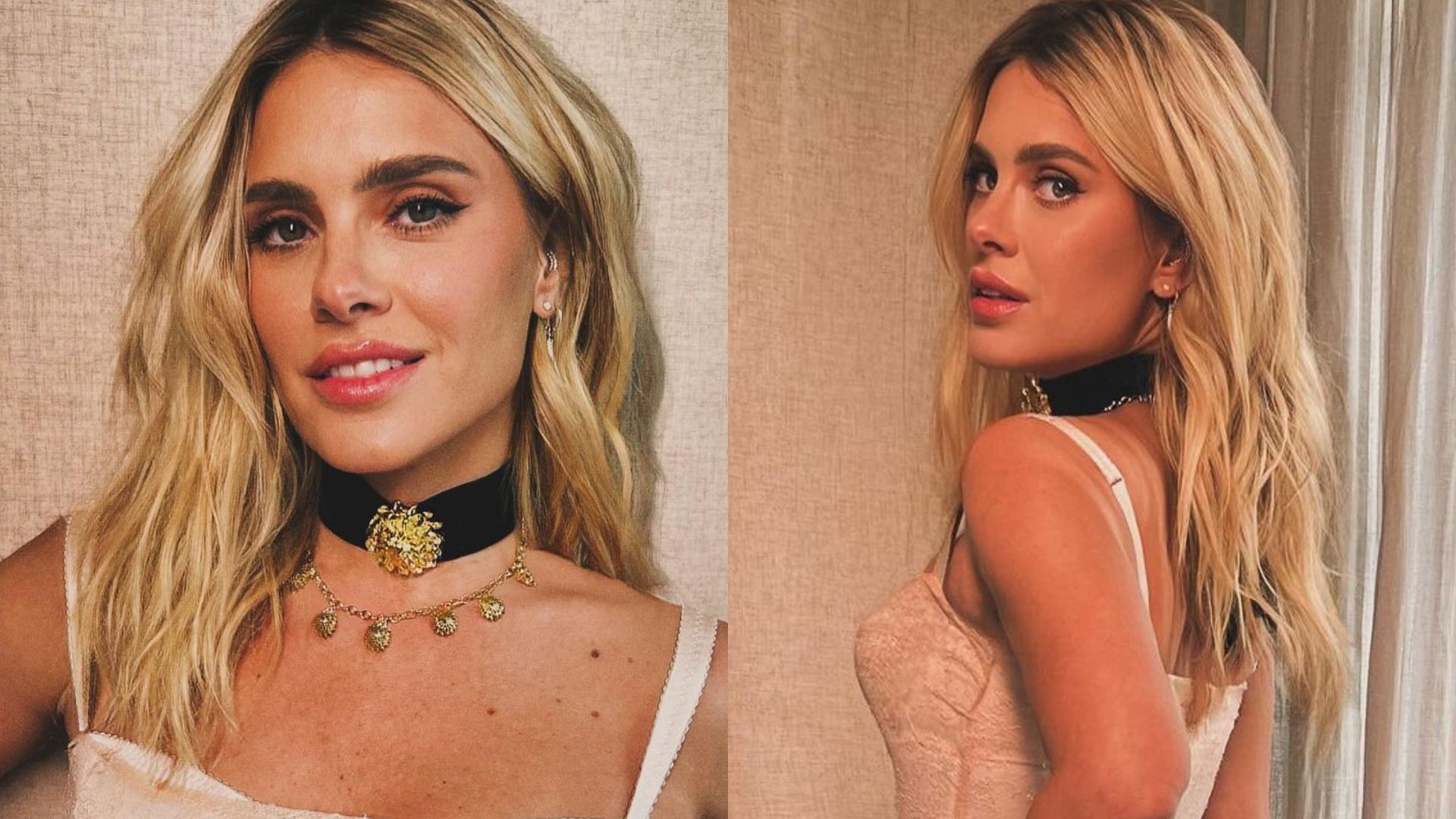 Carolina Dieckmann surge espetacular com vestido coladinho: “Deusa”