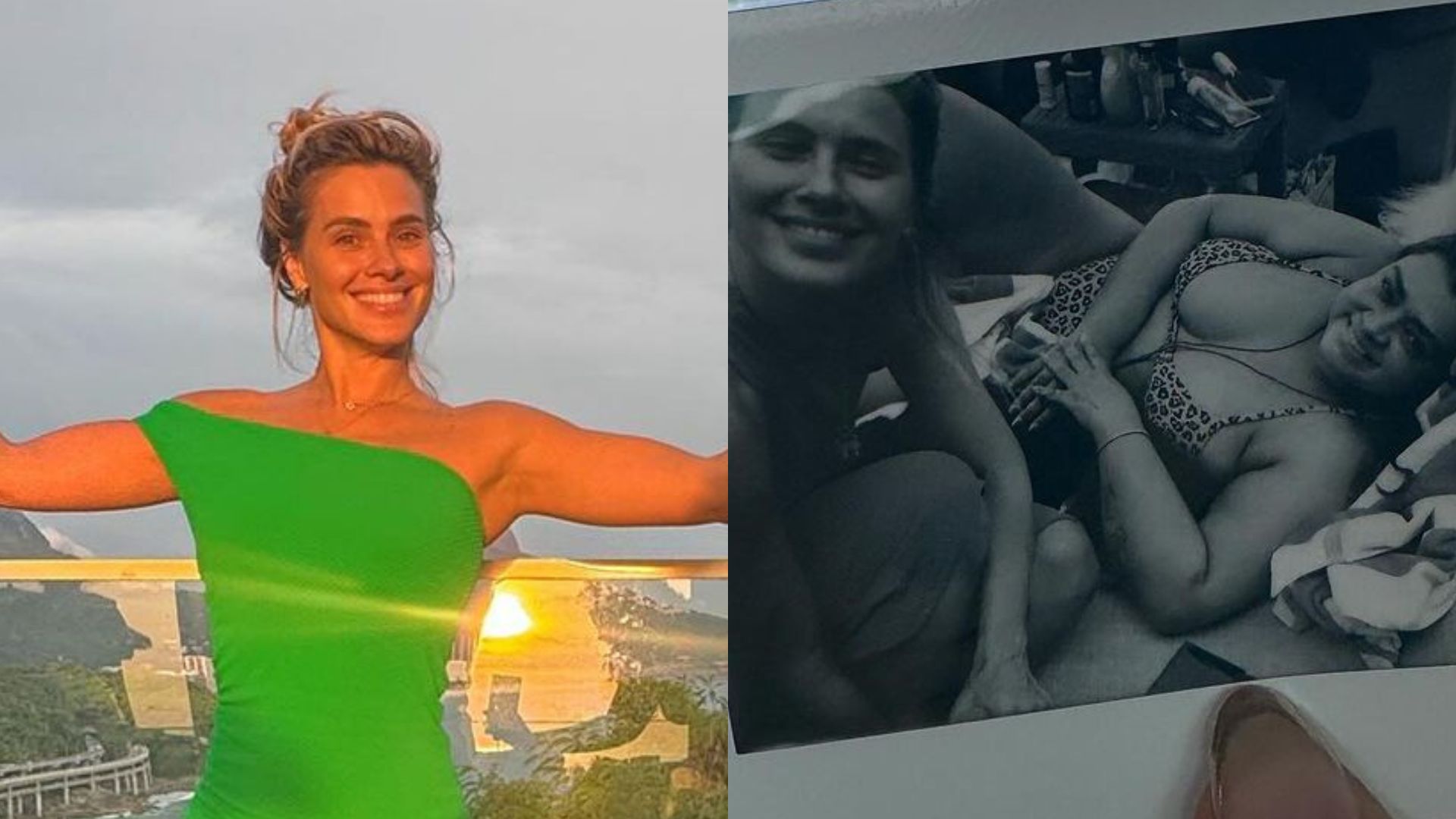 Carolina Dieckmann passa o Natal com Preta Gil e celebra sua cura: “Tudo pode”
