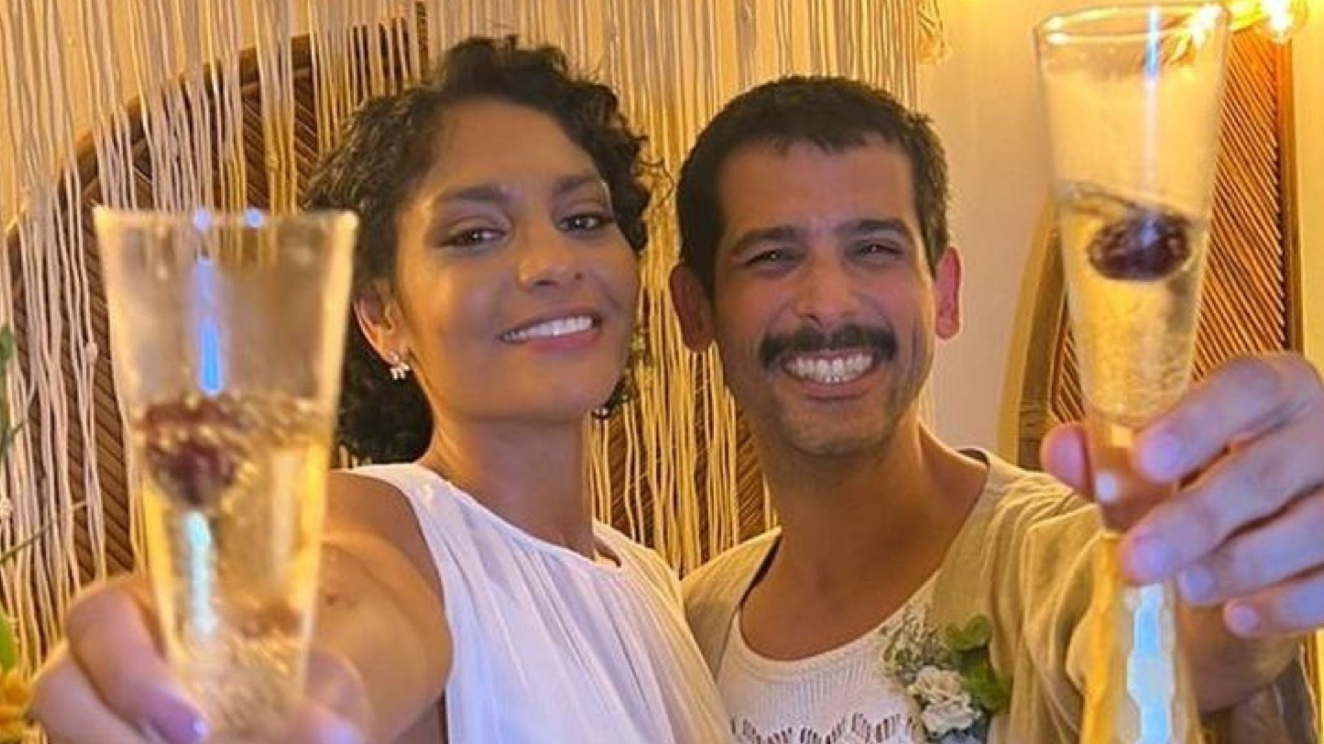 Barbara Reis e Raphael Najan se casam em cerimônia íntima no Rio de Janeiro