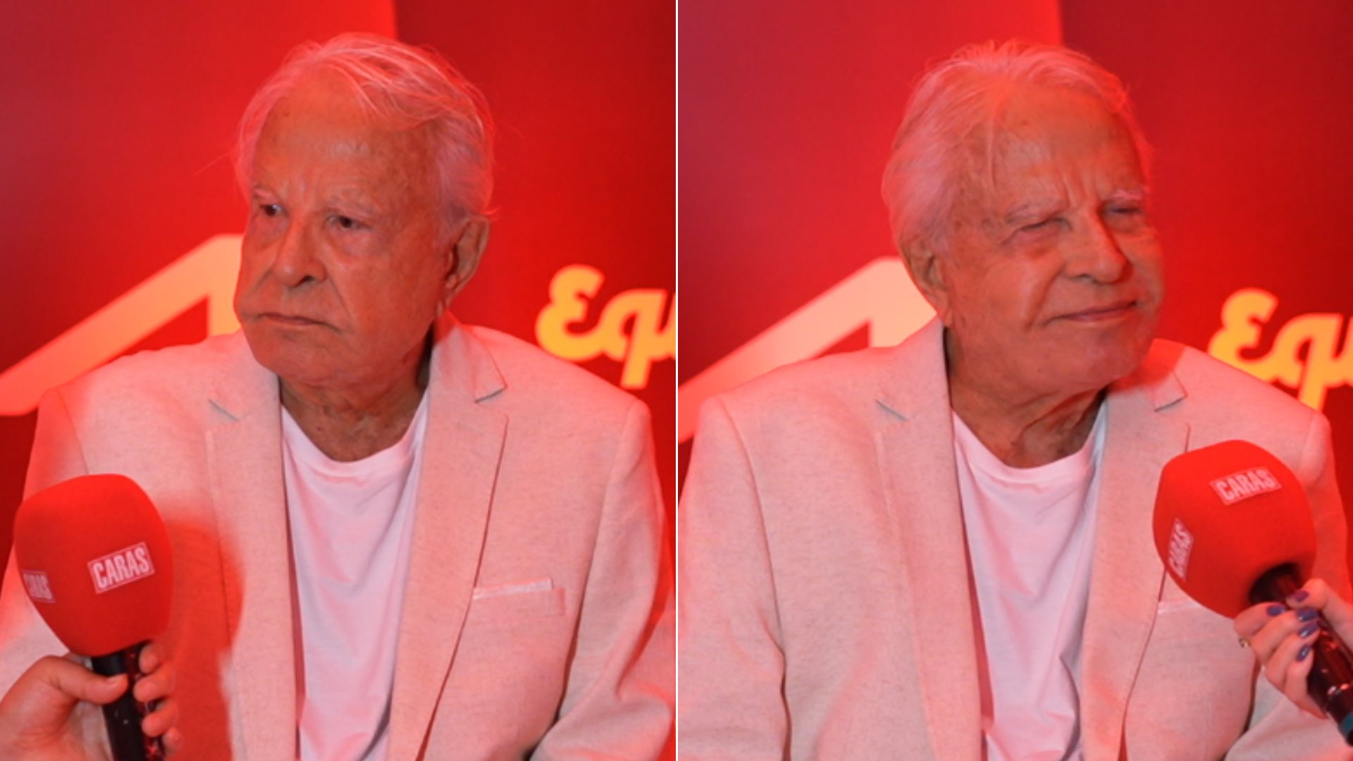 Cid Moreira recorda como conheceu a esposa, Fátima Sampaio: ‘Era repórter’