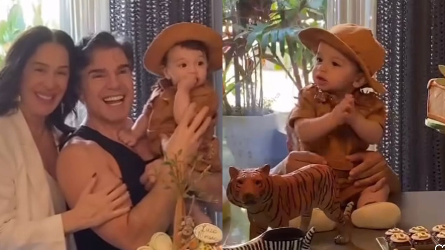 Fofura! Luca, filho mais novo de Claudia Raia, completa 10 meses