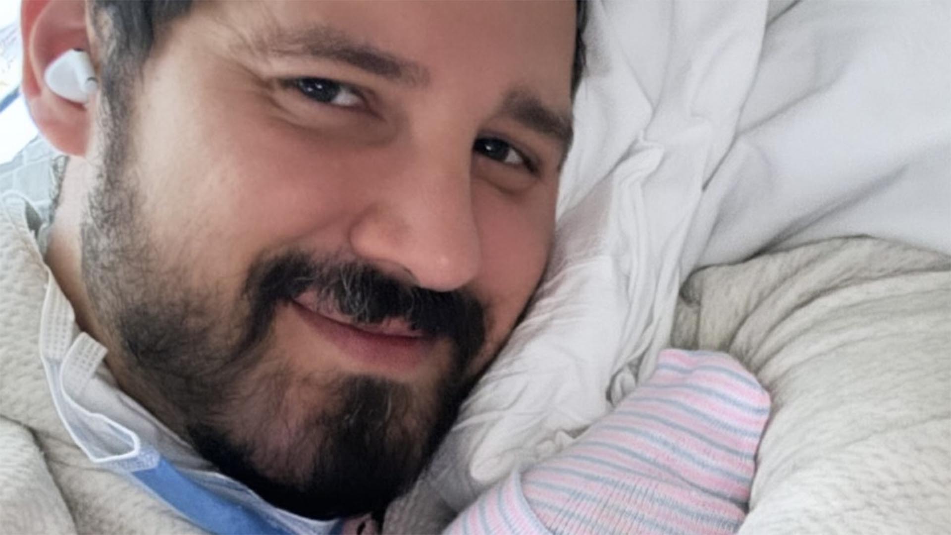 Nasceu! Dony De Nuccio apresenta sua filha recém-nascida: ‘Abençoada’