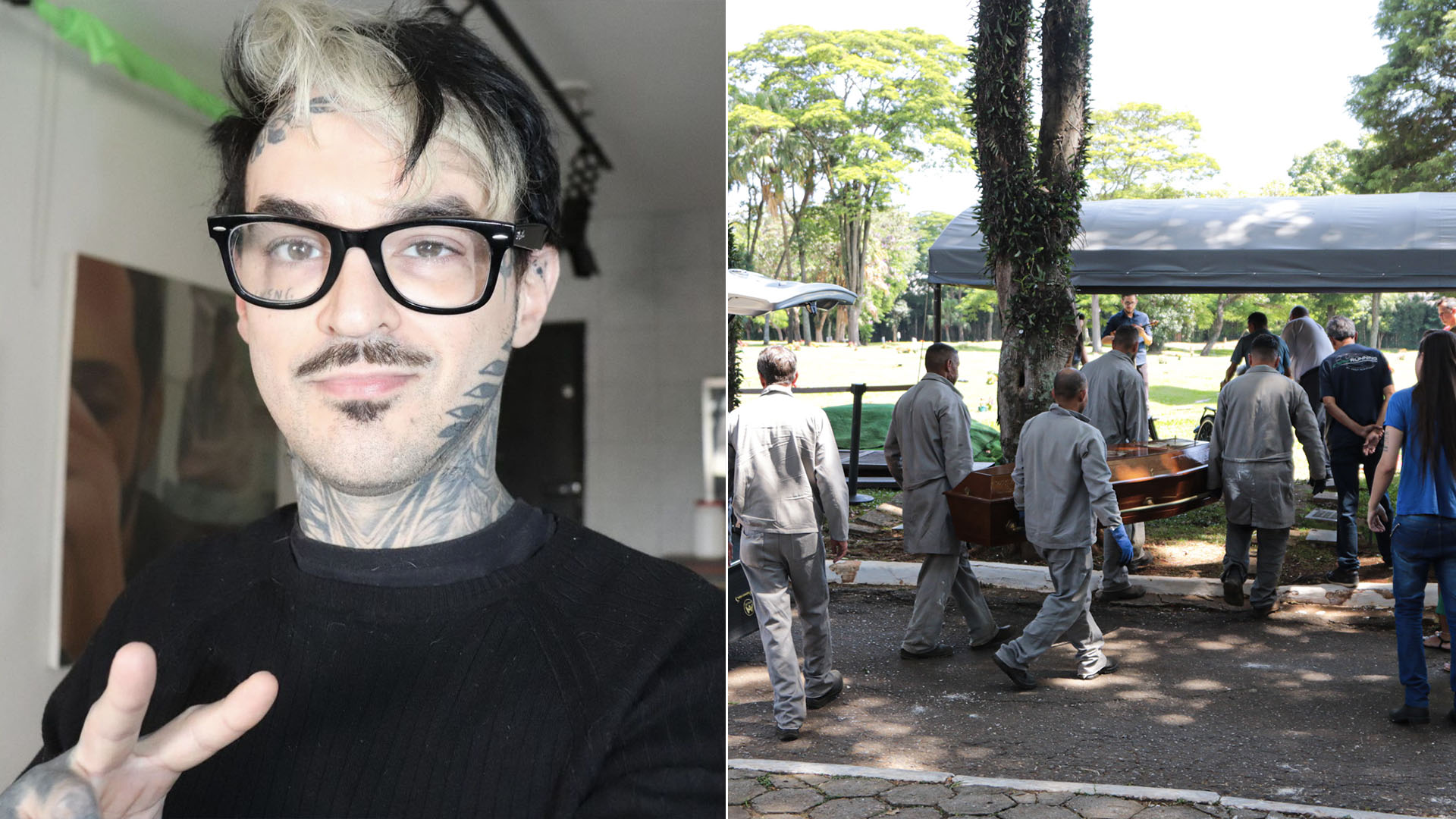 Corpo de PC Siqueira é sepultado com a presença da família e dos amigos
