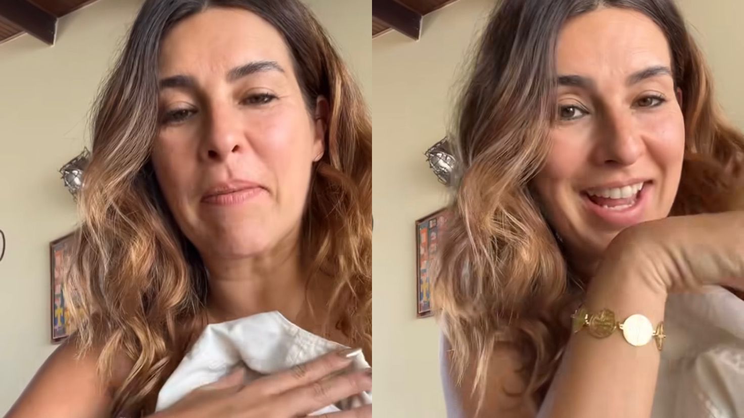 Fernanda Paes Leme fala sobre escolha de padrinhos da primeira filha, Pilar