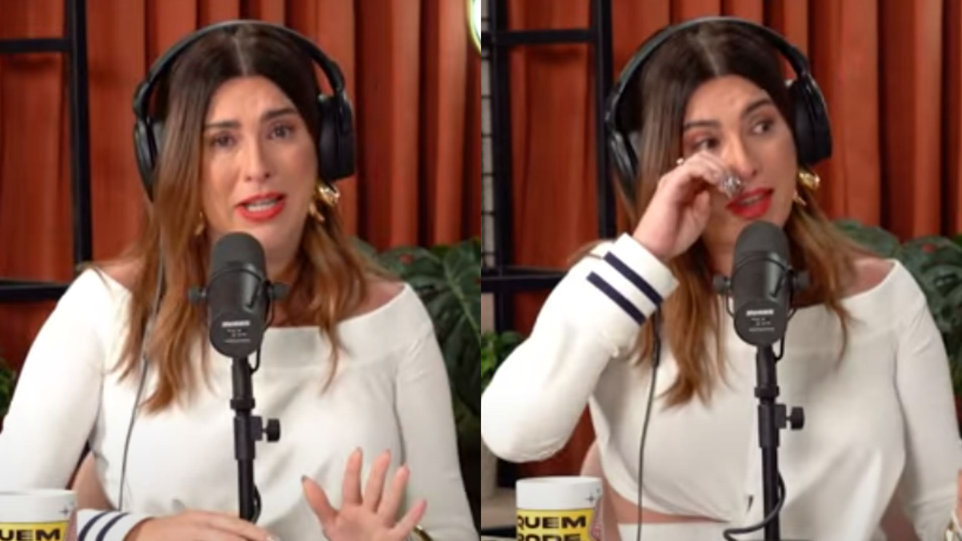 Emocionada, Fernanda Paes Leme se despede do ‘Quem Pode, Pod’