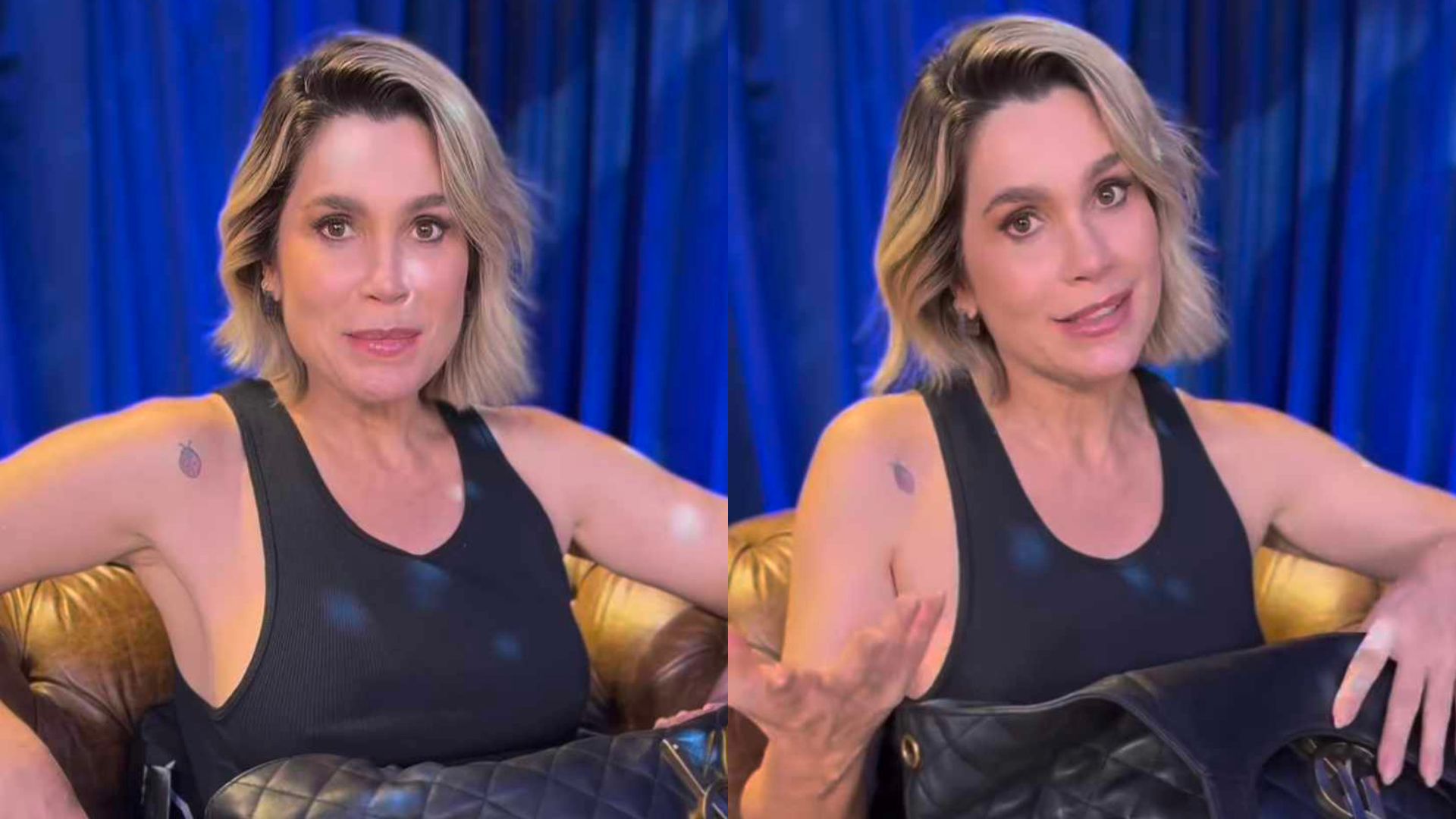 Flávia Alessandra revela o que tem dentro de sua bolsa: “Apenas o essencial”