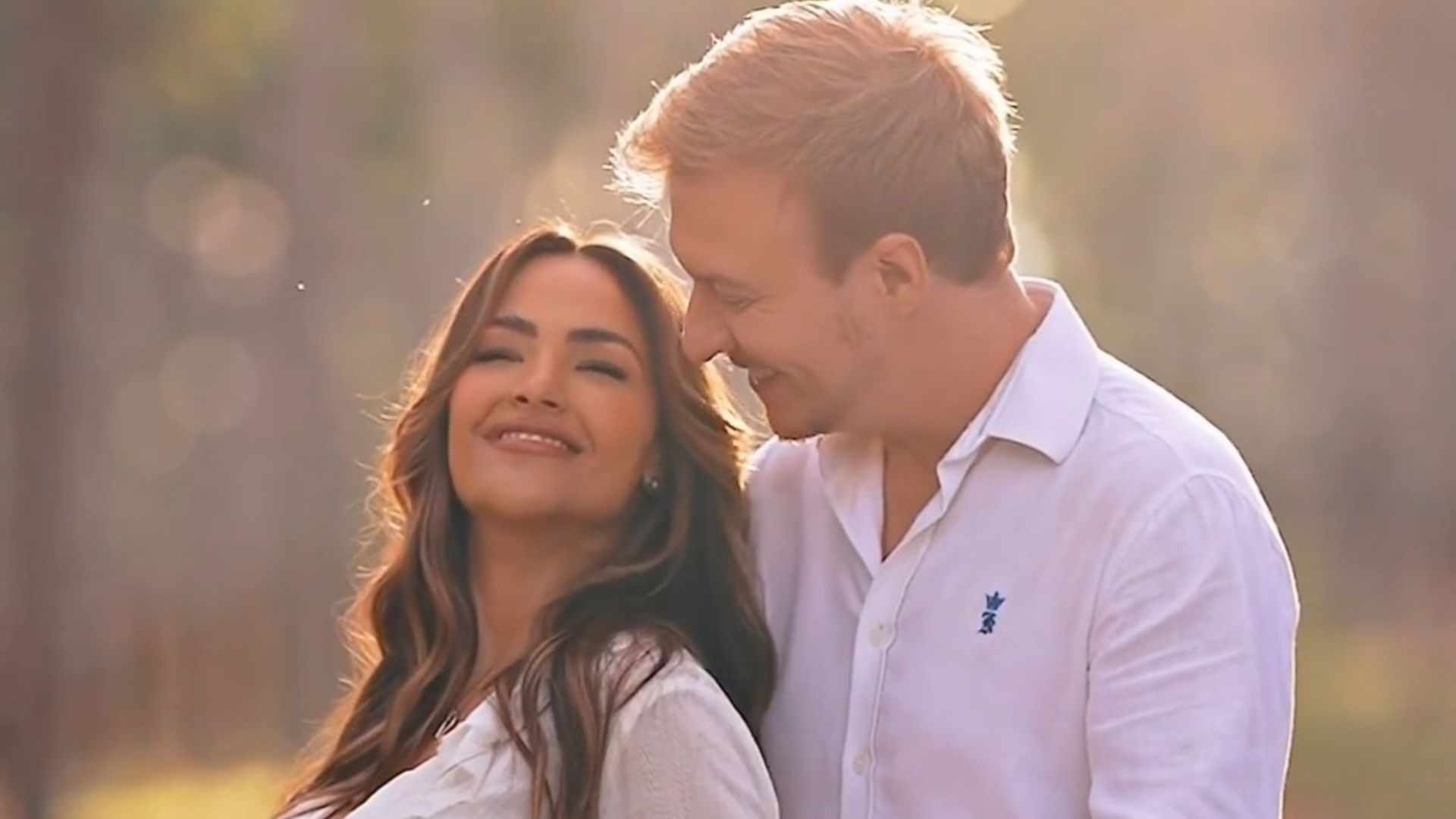 Gabi Luthai anuncia gravidez em vídeo com Teo Teló: ‘Somos 4’