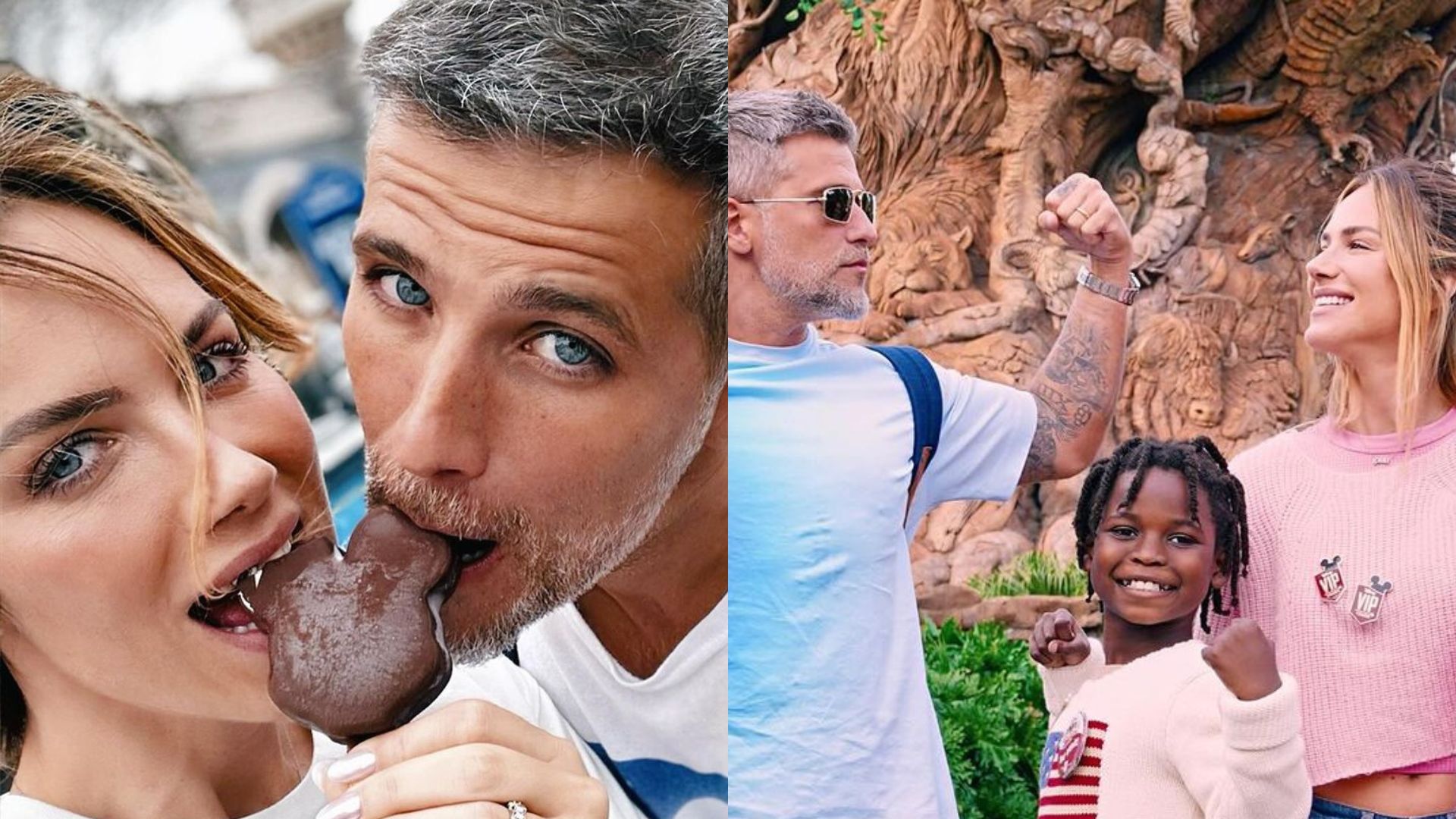 Em Orlando, Giovanna Ewbank e Bruno Gagliasso abrem álbum de viagem em família