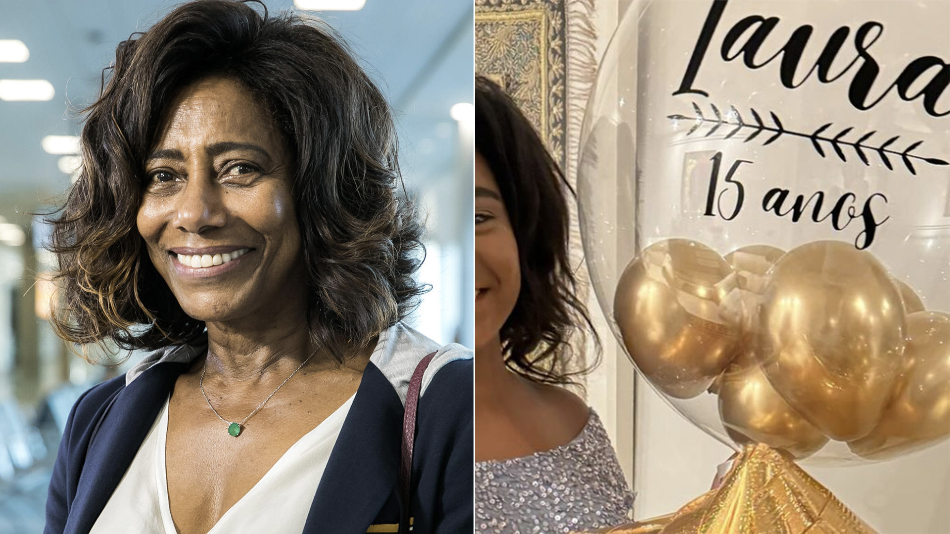 Filha caçula de Gloria Maria completa 15 anos e ganha festa simples