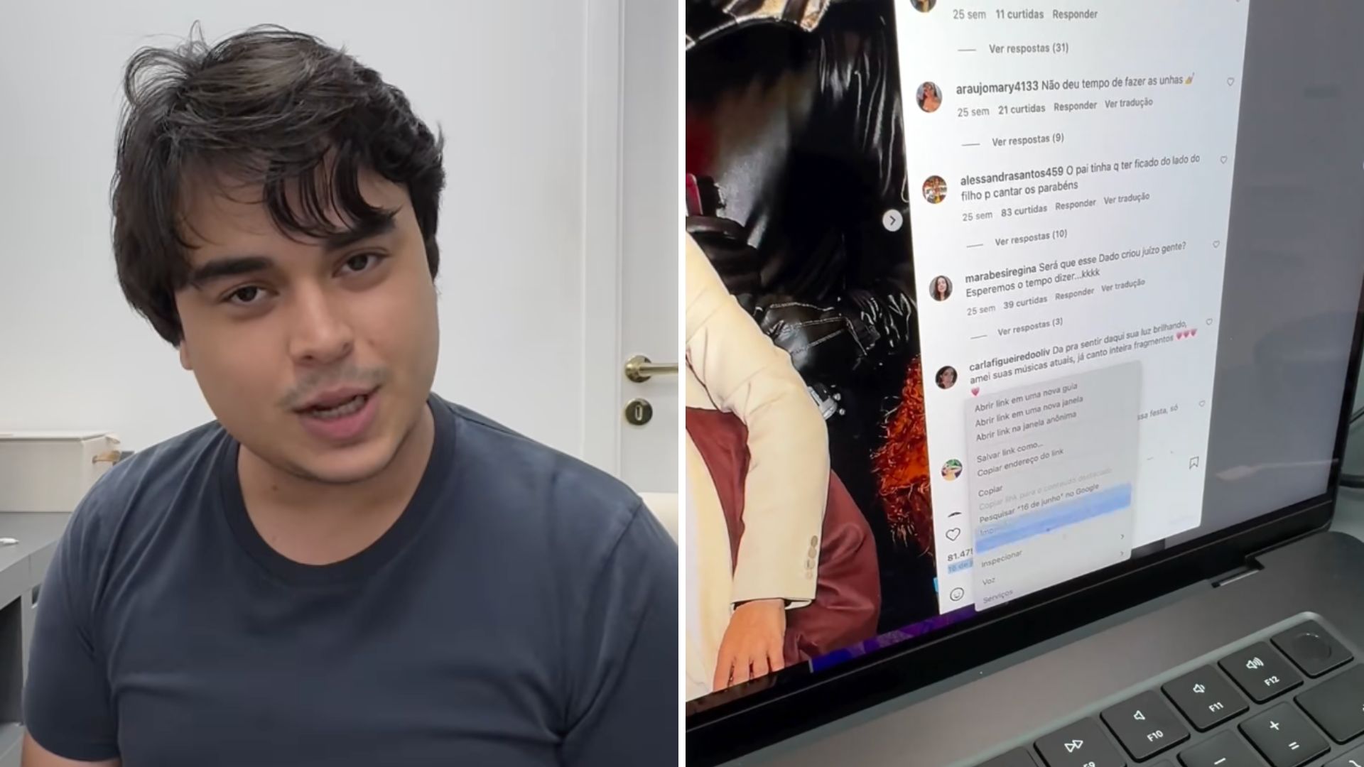Filho de Zezé di Camargo apresenta provas após ser acusado de mentir: “Verdade”