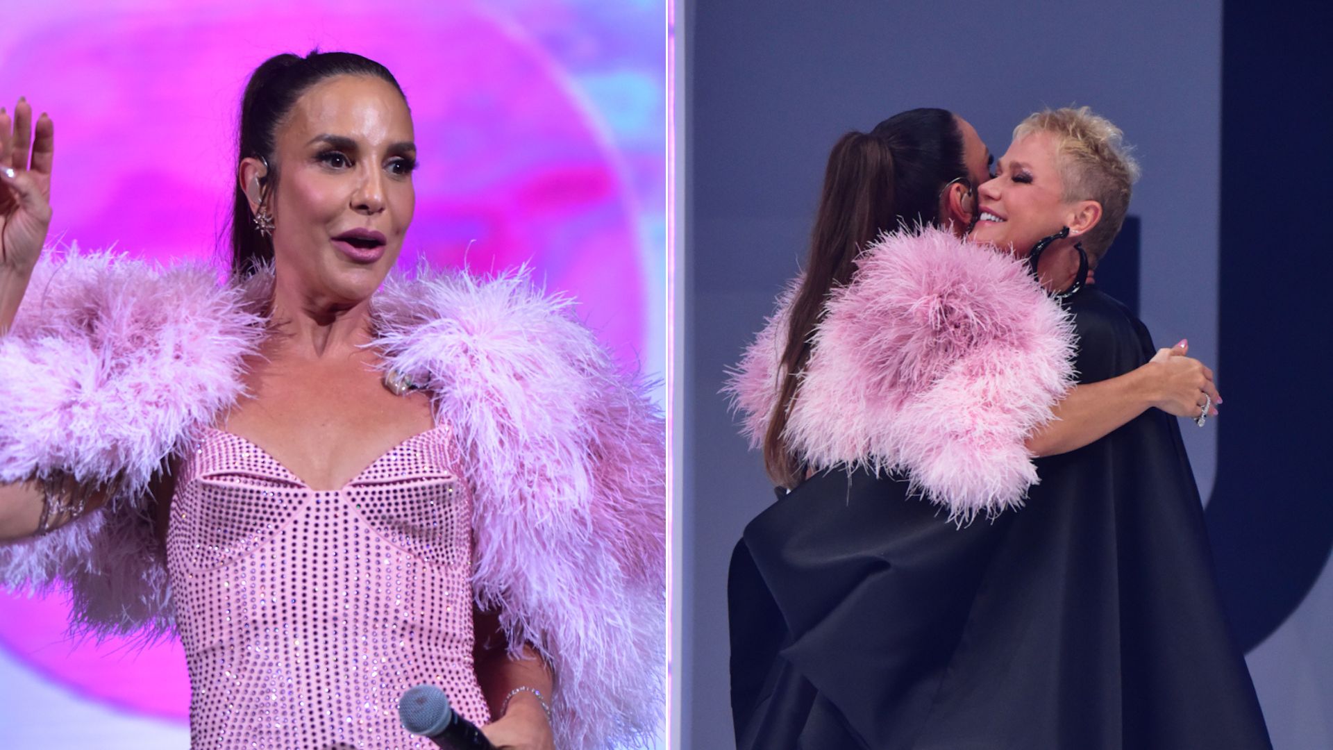 Ivete Sangalo pede à Xuxa e Eliana para entrar no ‘grupo das loiras’: ‘Aprender’