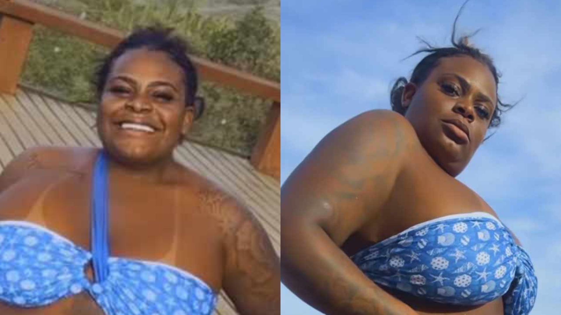Na piscina, Jojo Todynho cai na farra e exibe seu corpo pós-bariátrica