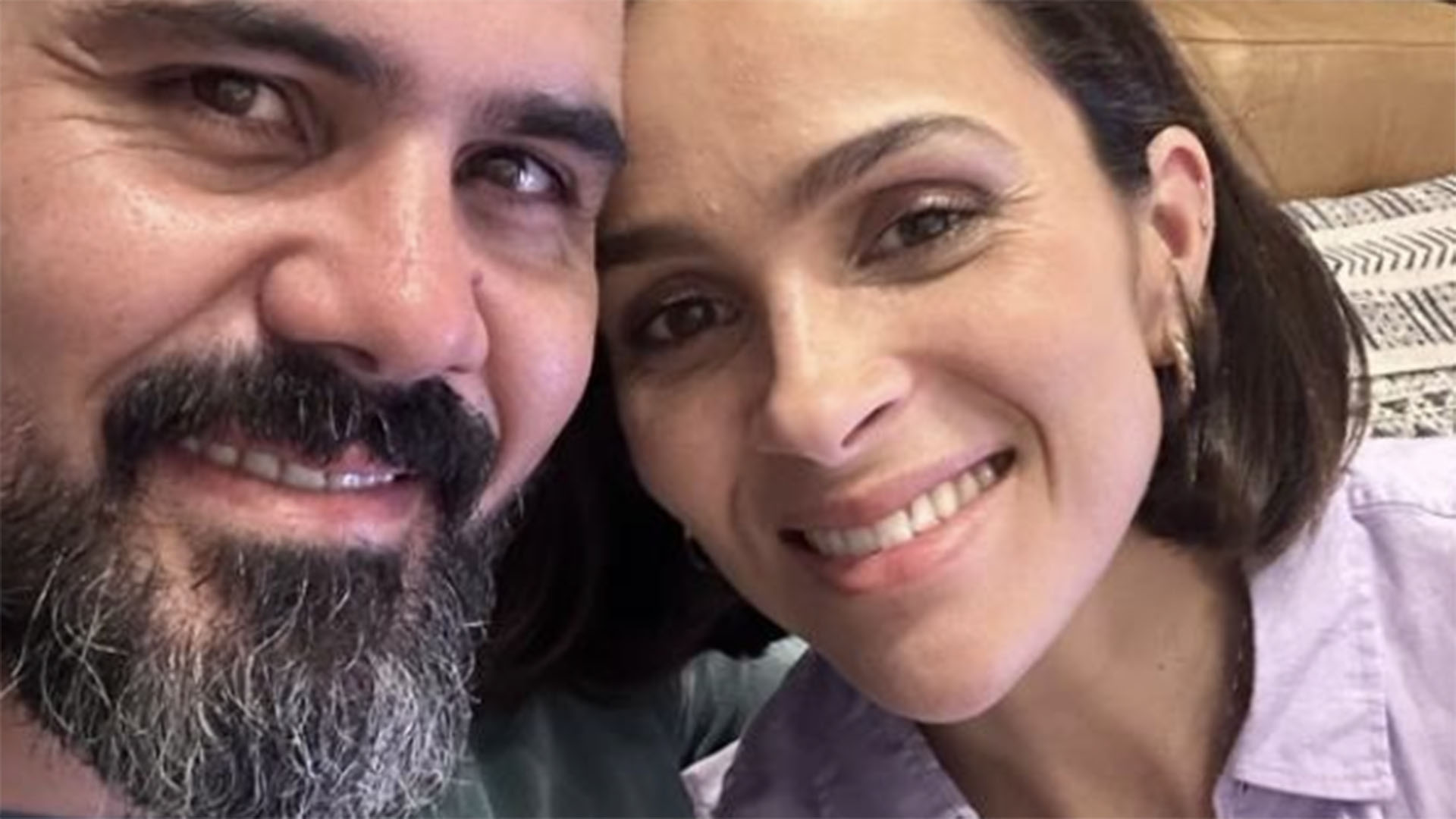 Grávida, esposa de Juliano Cazarré revela o nome do sexto filho