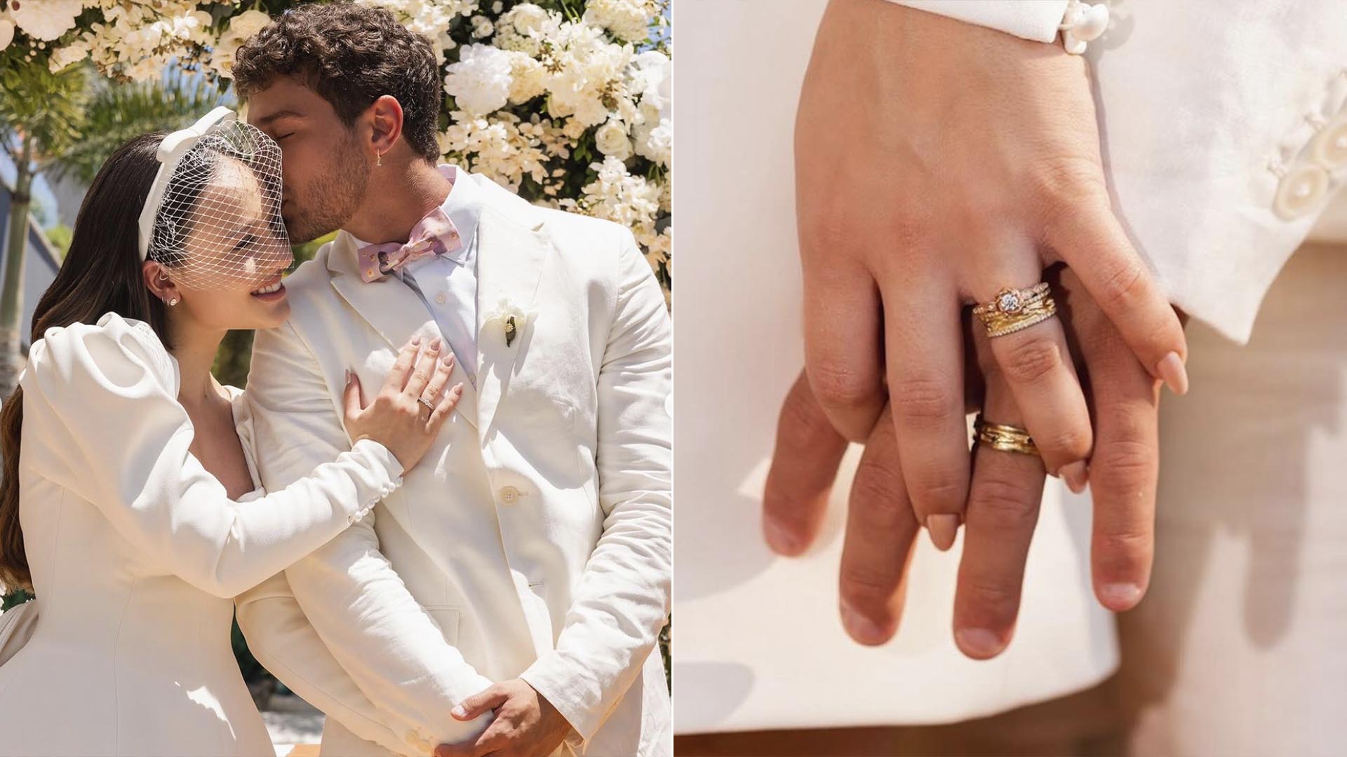 Saiba detalhes das alianças de casamento de Larissa Manoela e André Luiz