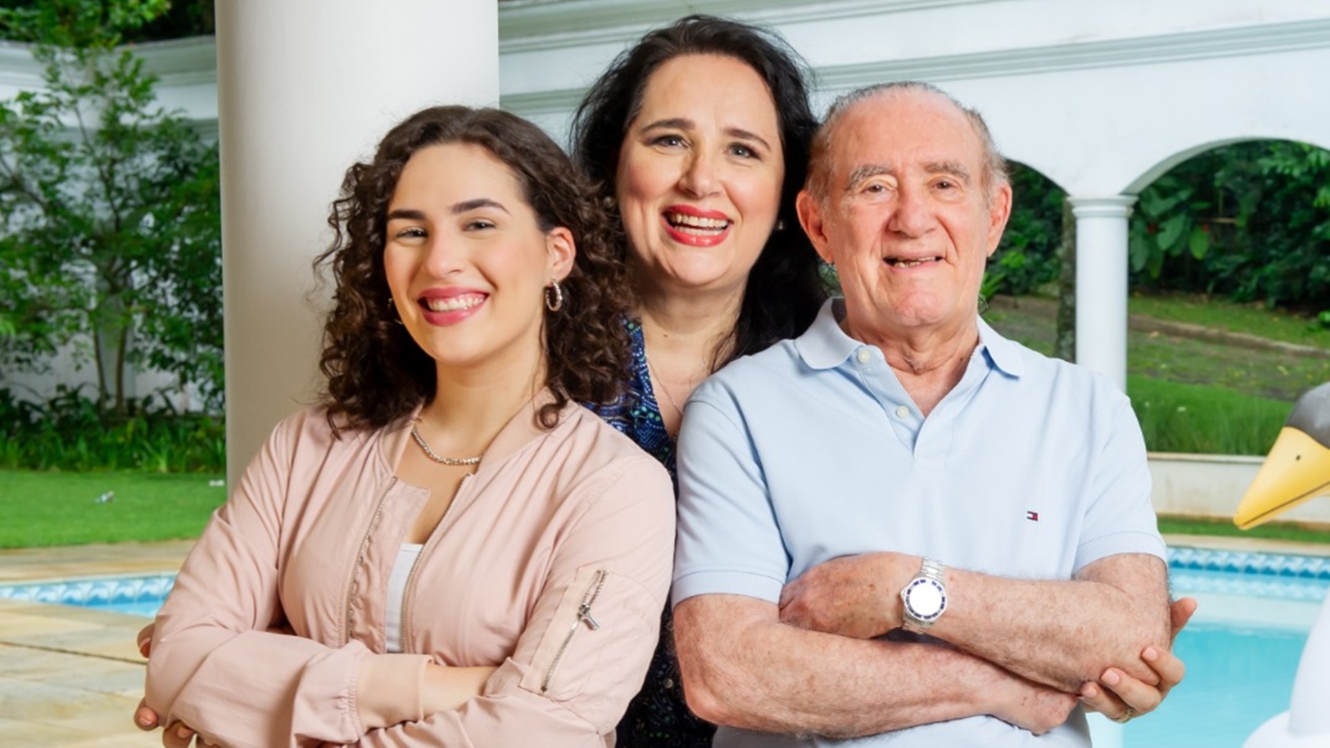 Lívian Aragão exalta carreira do pai e diz: “Tudo que ele fez é histórico”
