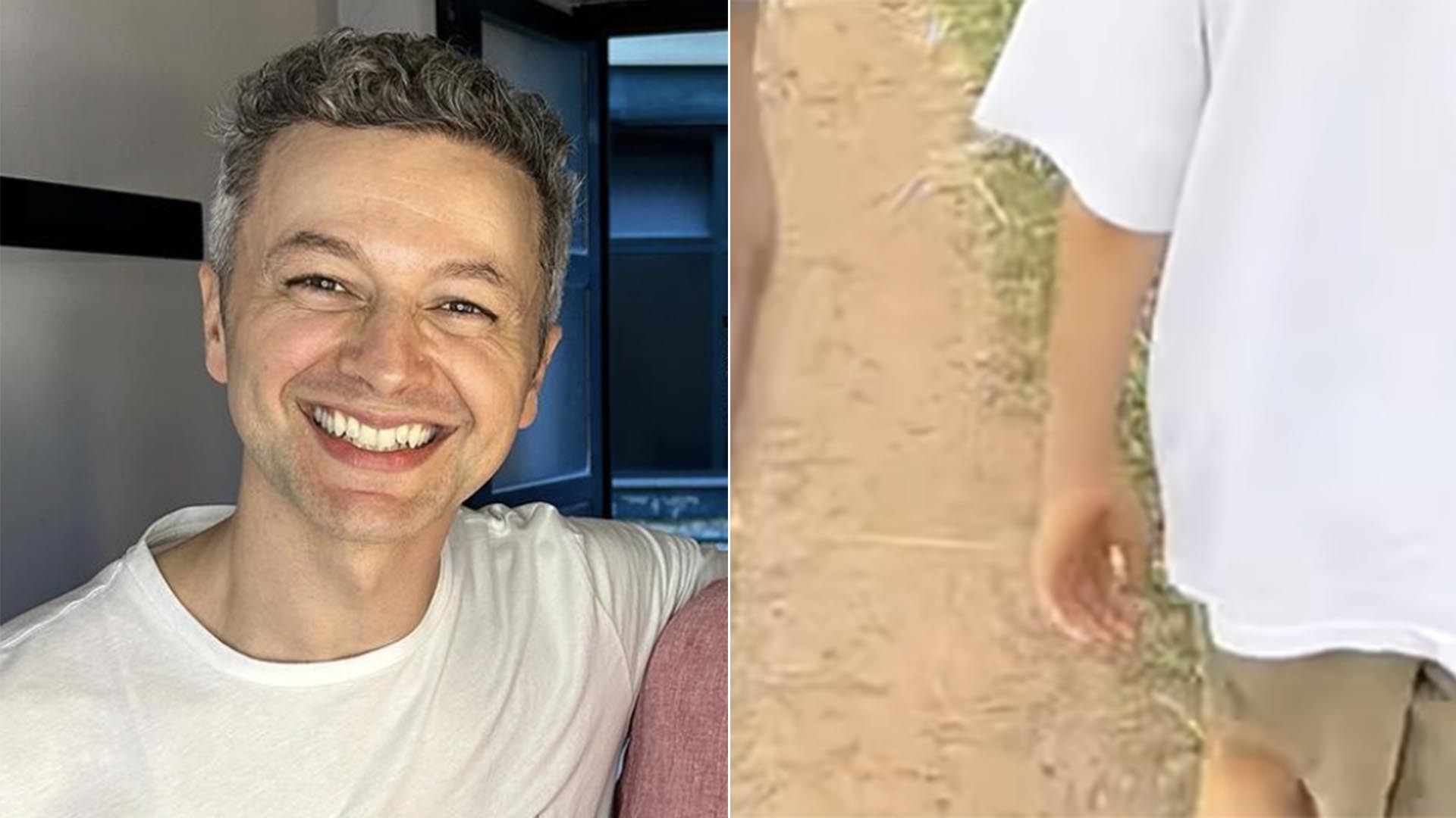 Ele cresceu! Filho de Lucas Lima e Sandy aparece grandão em nova imagem