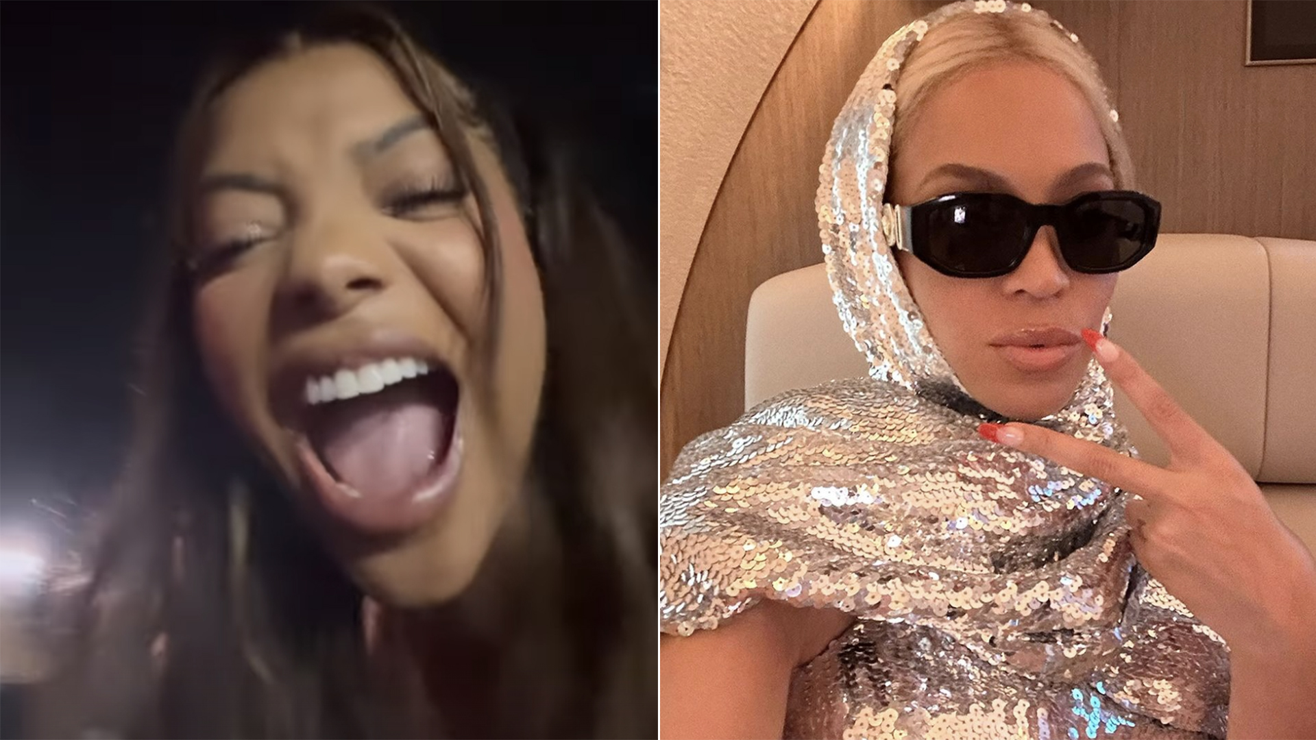 Ludmilla agradece a si mesma ao encontrar Beyoncé: ‘Obrigada’