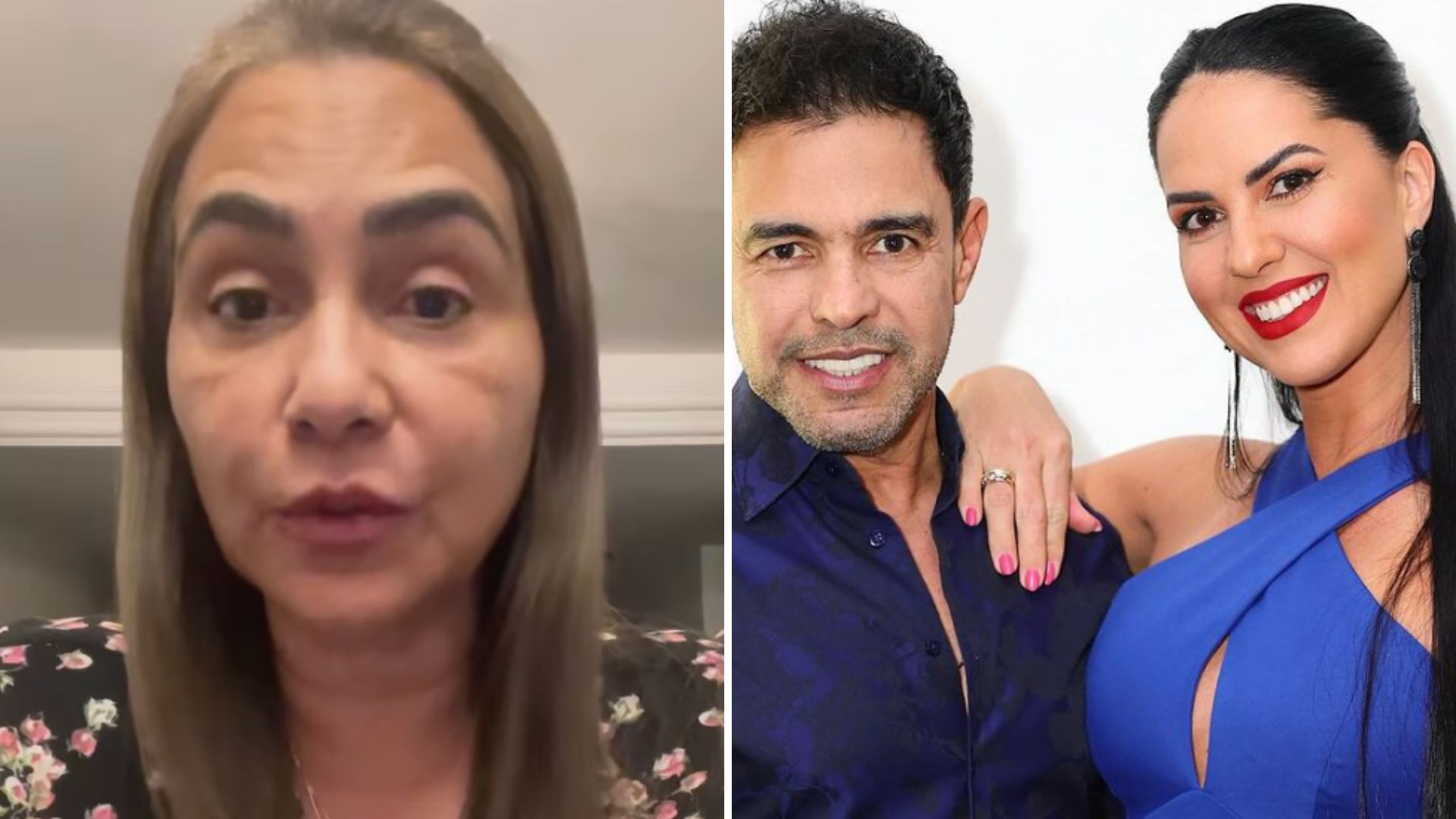 Discreta, irmã de Zezé di Camargo declara apoio para Graciele Lacerda: “Amor”