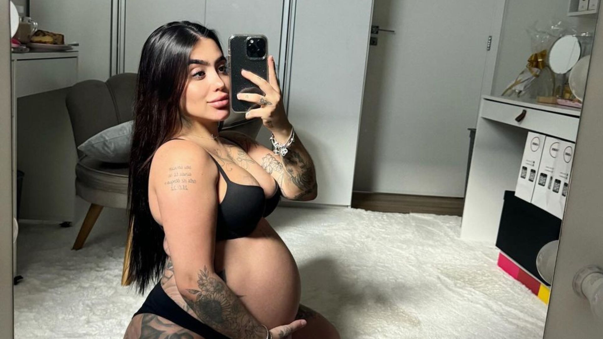 Na reta final, MC Mirella relembra trajetória de sua primeira gestação