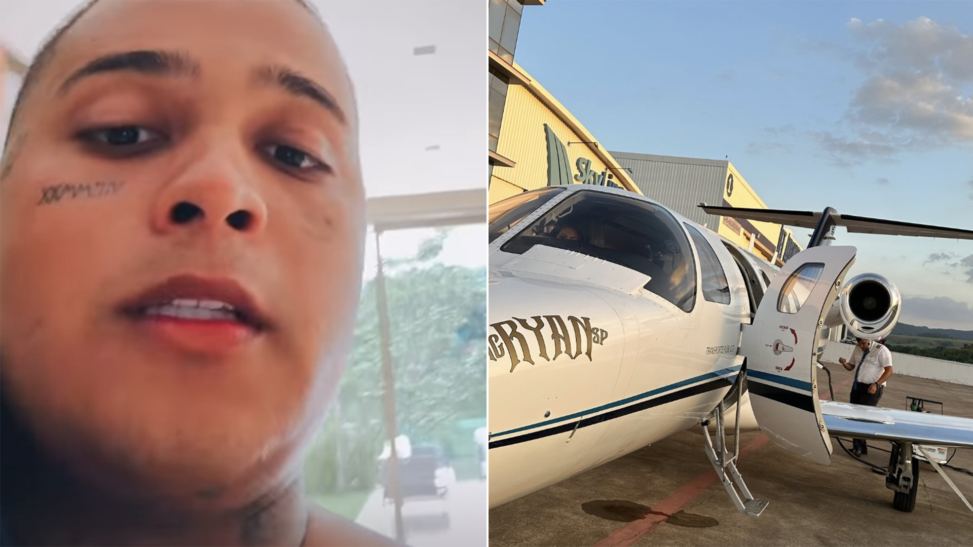 MC Ryan SP revela crise dentro do avião: ‘É muito louco’