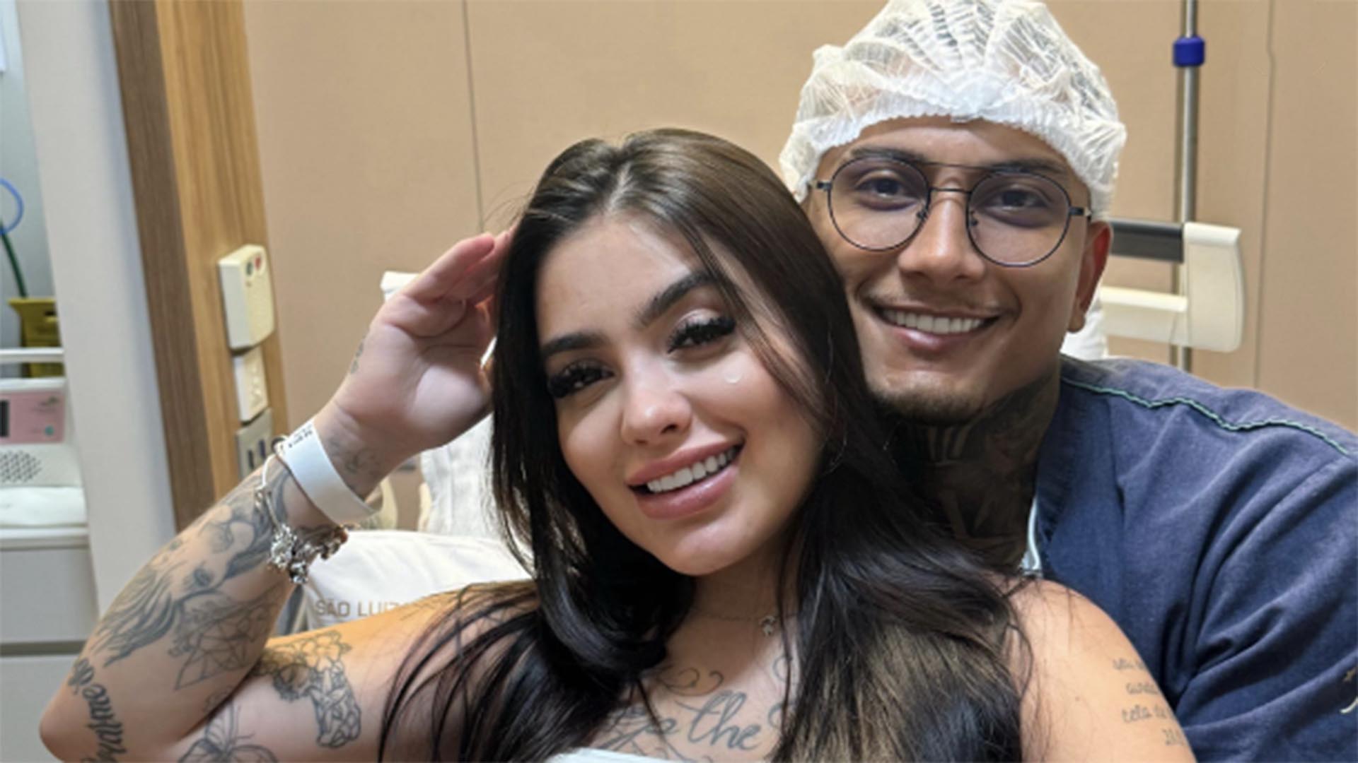 Nasce Serena, a primeira filha de MC Mirella e Dynho Alves